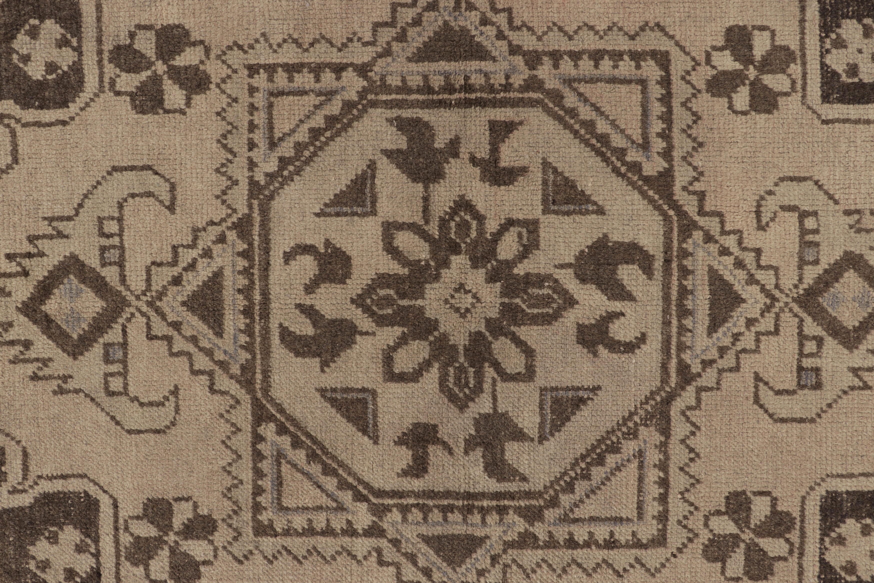 Nicky Kehoe - Turkish Brown Medallion Rug 3’10 X 5’9