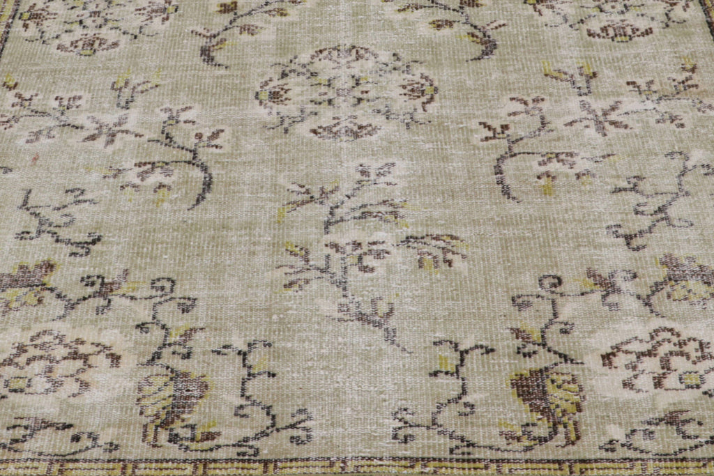 Nicky Kehoe - Turkish Sage Floral Rug 4’7 X 7’11