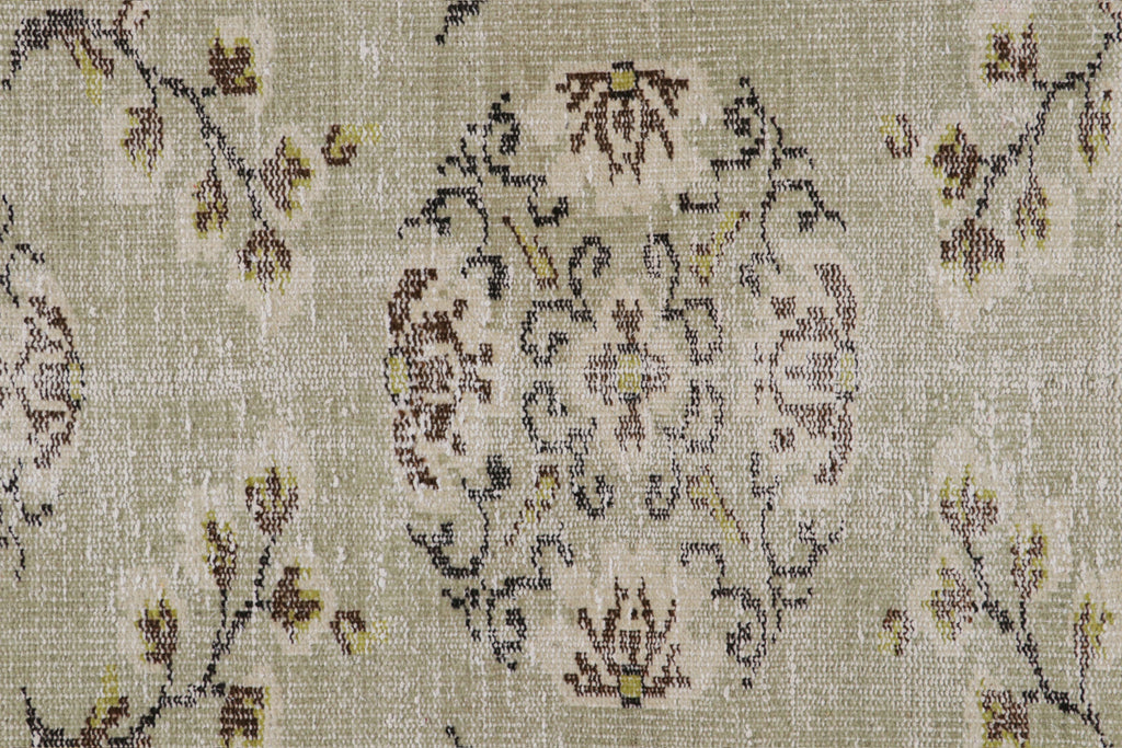 Nicky Kehoe - Turkish Sage Floral Rug 4’7 X 7’11