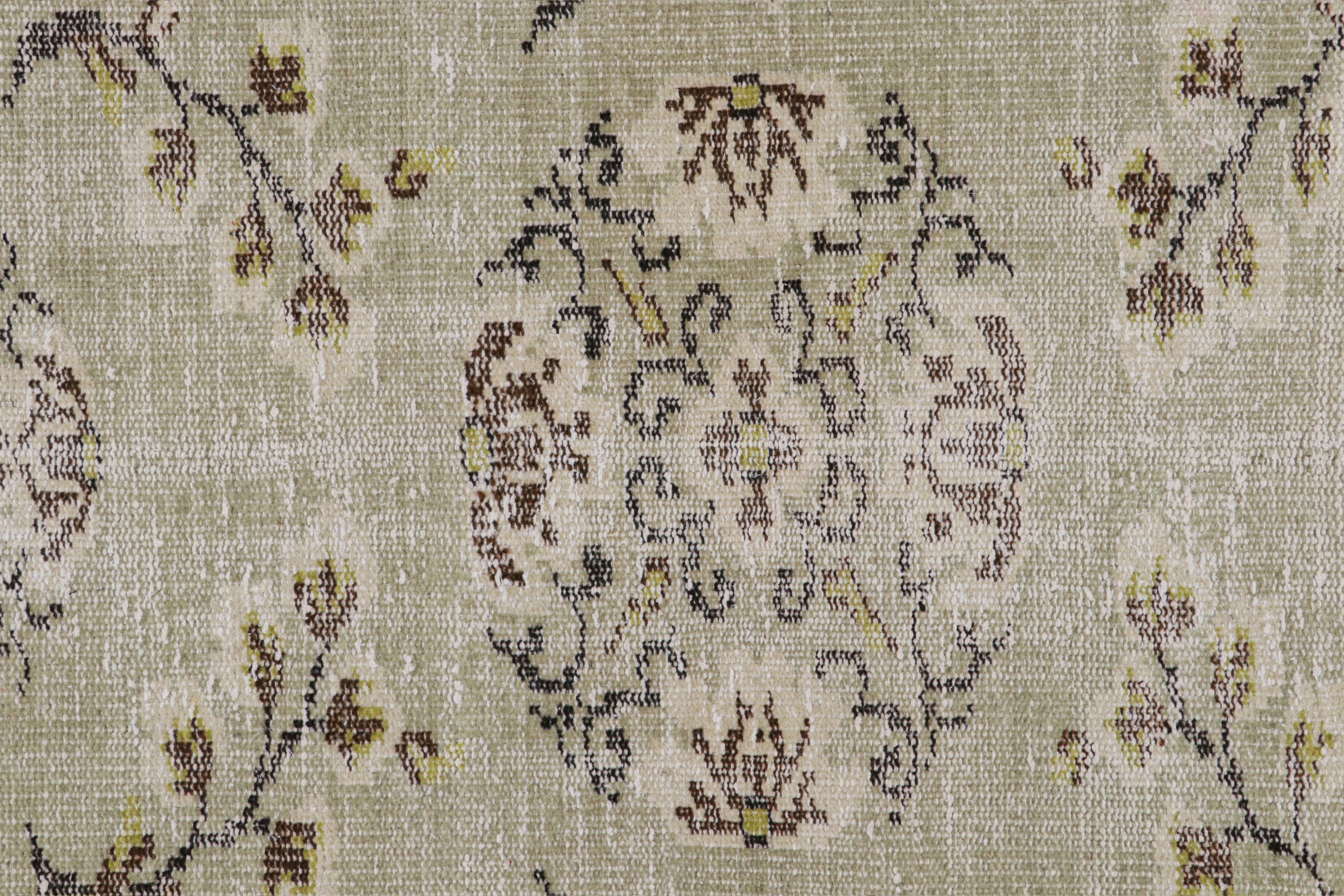 Nicky Kehoe - Turkish Sage Floral Rug 4’7 X 7’11