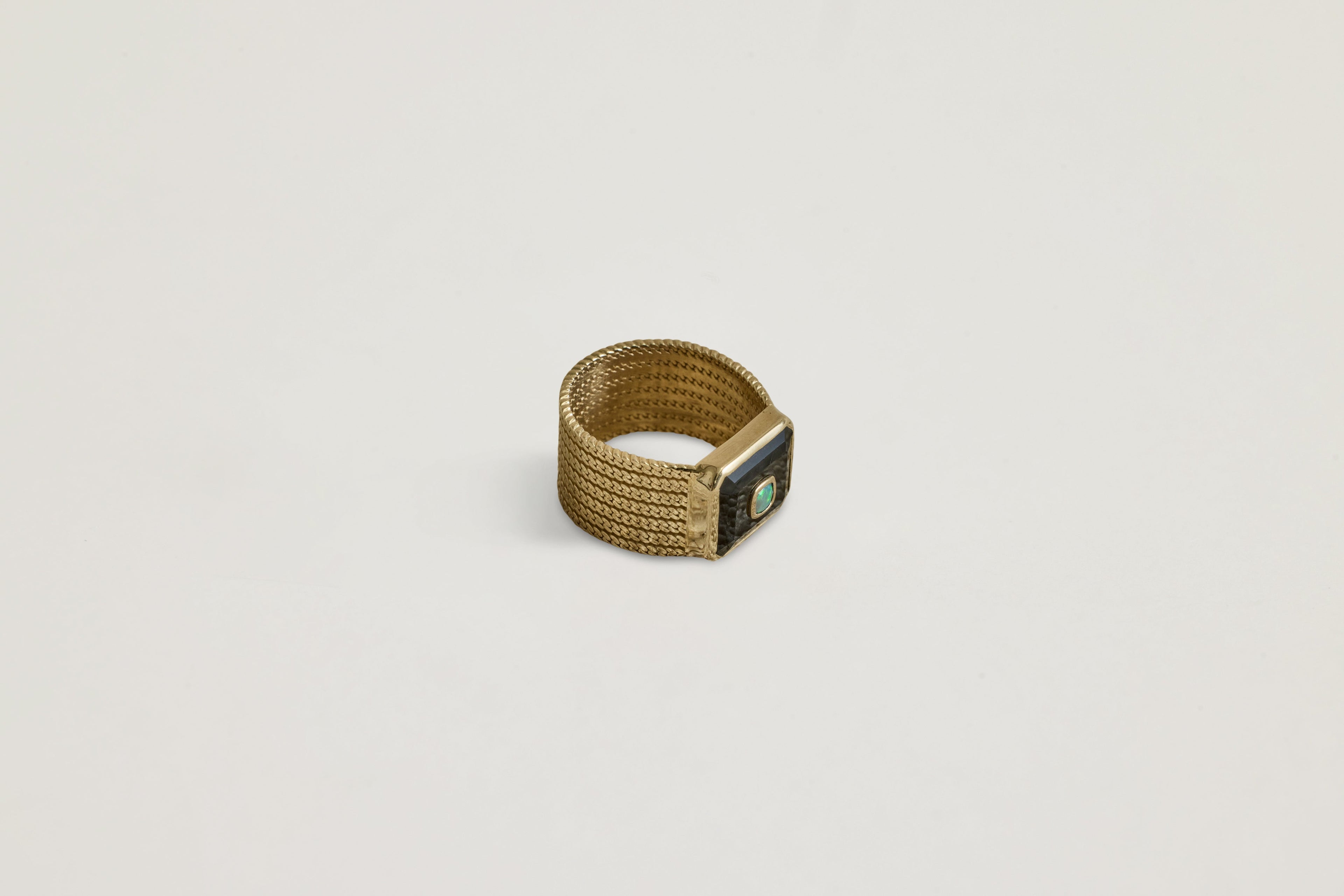 Nicky Kehoe - Anton No. 2 Ring, Black Onyx (Size 52)