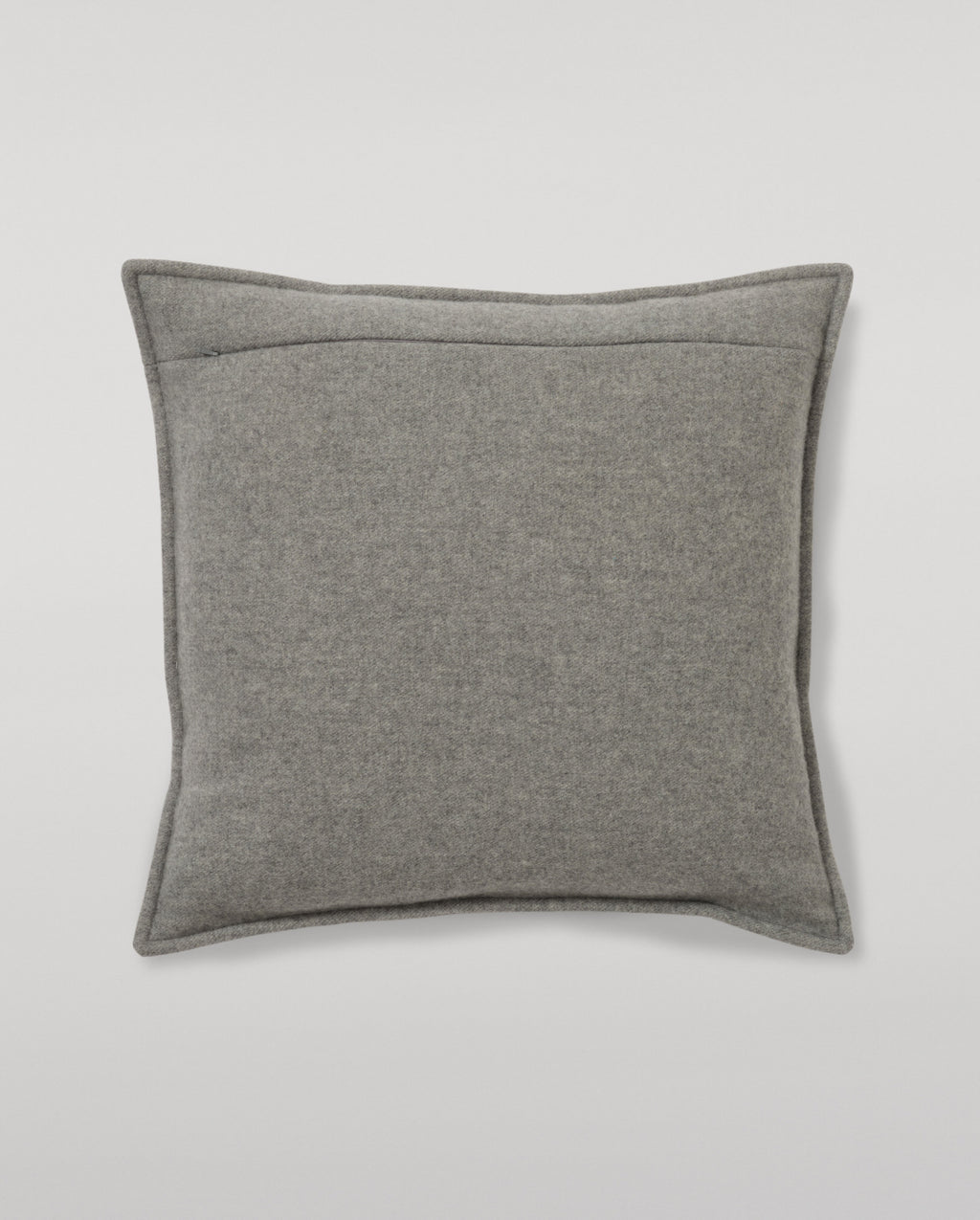Johnstons of Elgin - Art Geometric Grey & Natural Cashmere Cushion