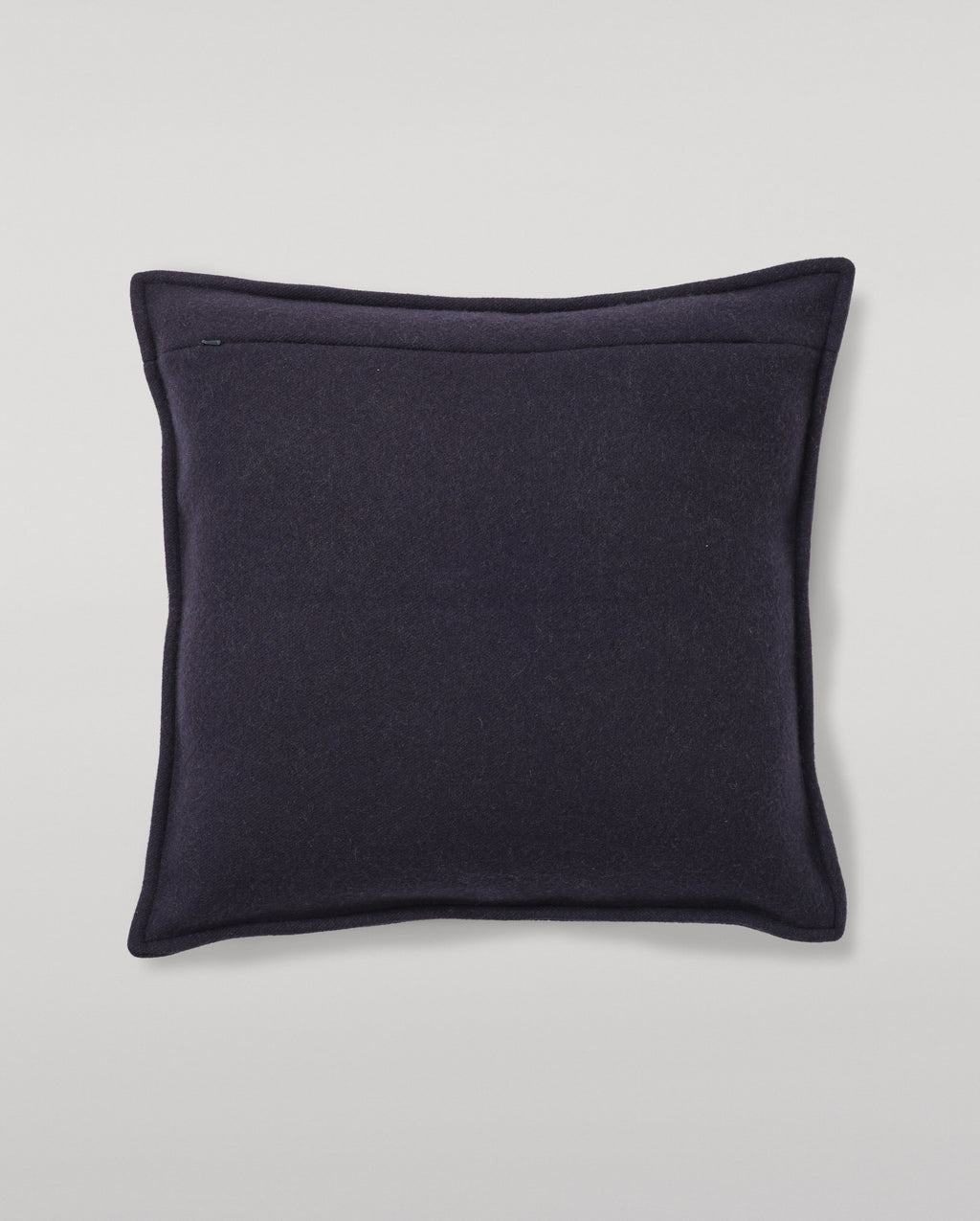Johnstons of Elgin - Art Geometric Navy & Grey Cashmere Cushion