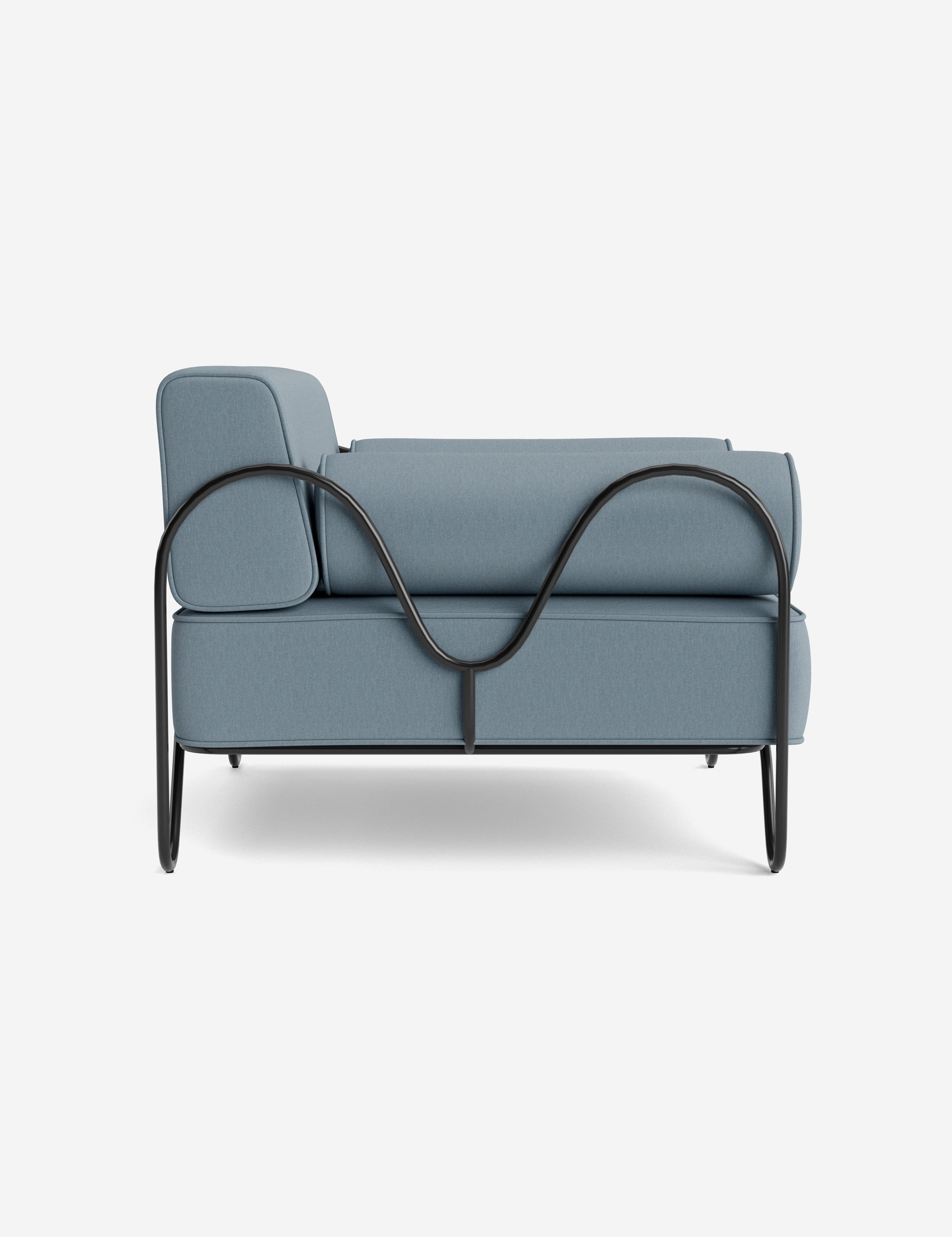 Lulu and Georgia - Peggy Outdoor Accent Chair Cushion by Sarah Sherman Samuel