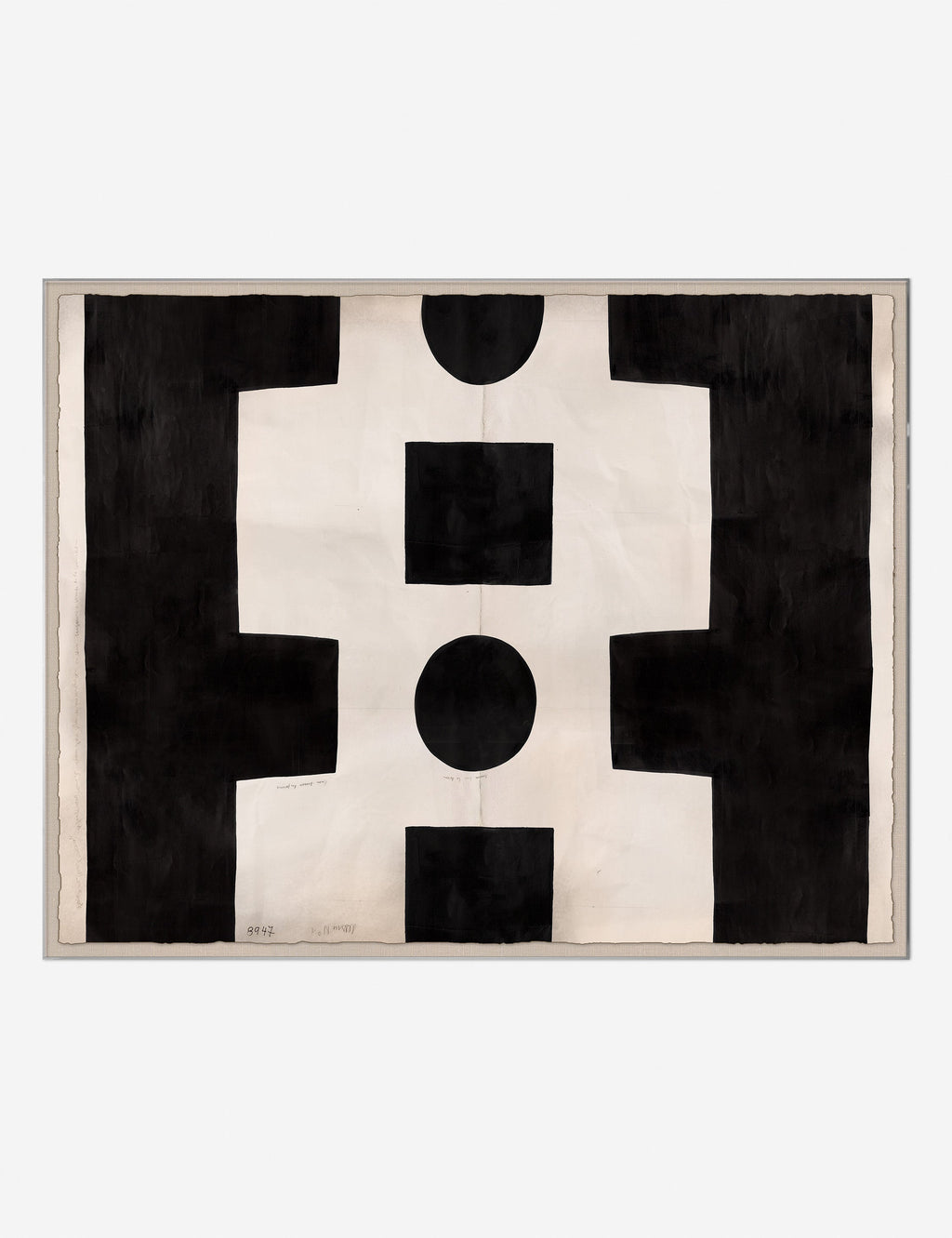 Lulu and Georgia - Black and White Print by Paule Marrot