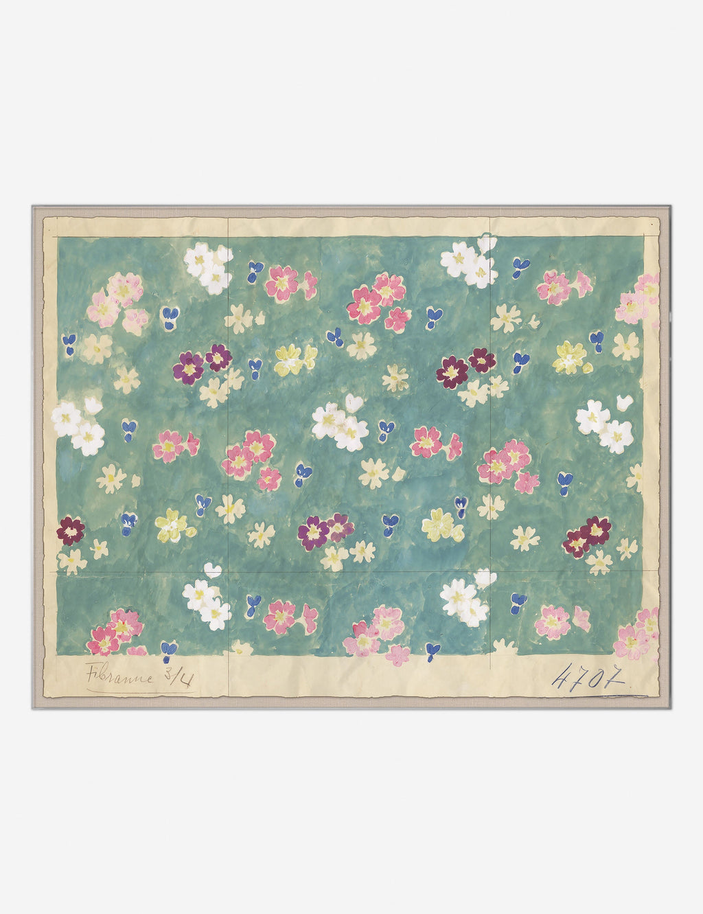 Lulu and Georgia - Flower Field Print by Paule Marrot