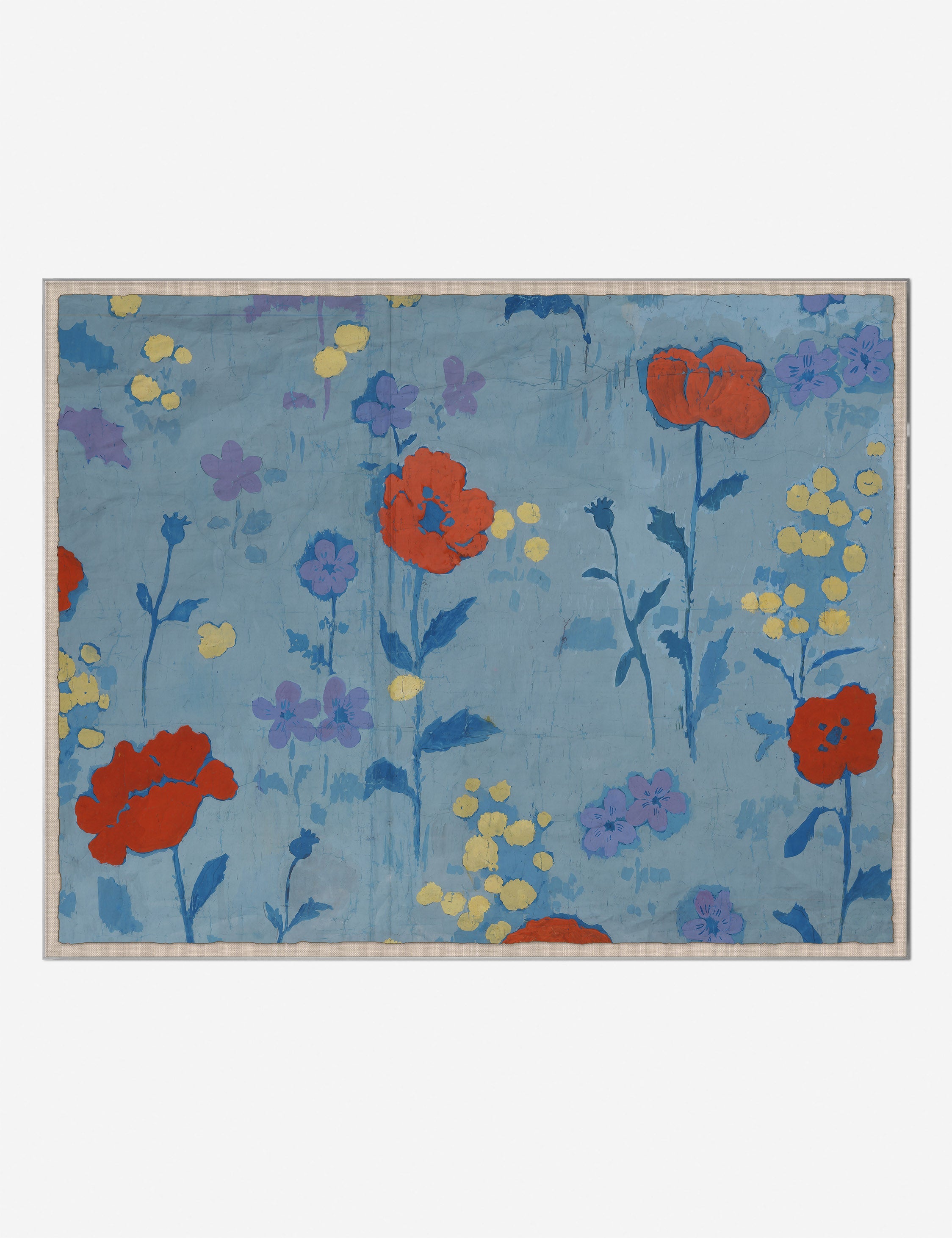 Lulu and Georgia - Poppies Print by Paule Marrot