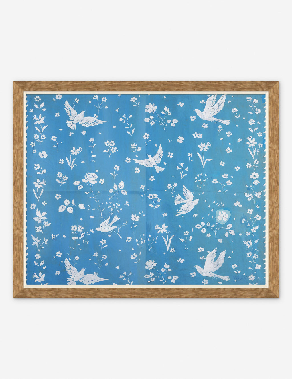Lulu and Georgia - Birds and Flowers Print by Paule Marrot