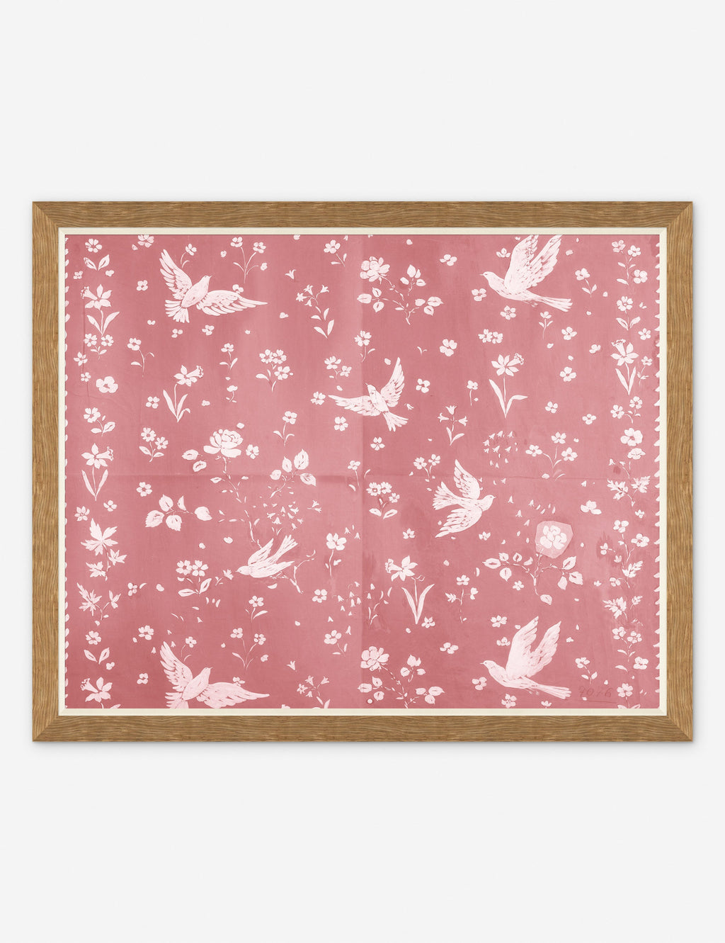 Lulu and Georgia - Birds and Flowers Print by Paule Marrot