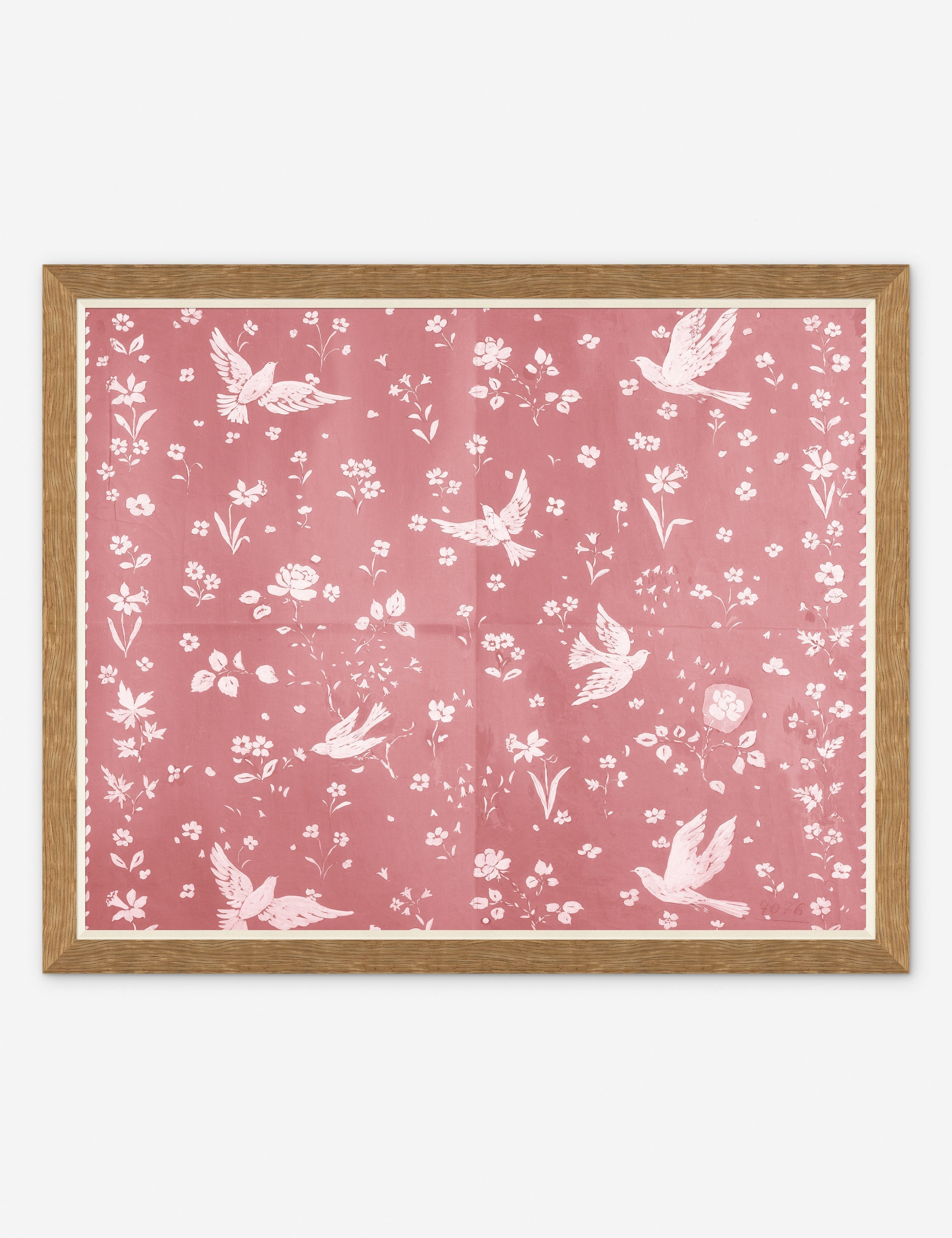 Lulu and Georgia - Birds and Flowers Print by Paule Marrot