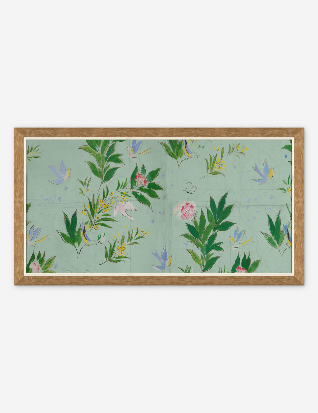 Lulu and Georgia - Doves Print by Paule Marrot