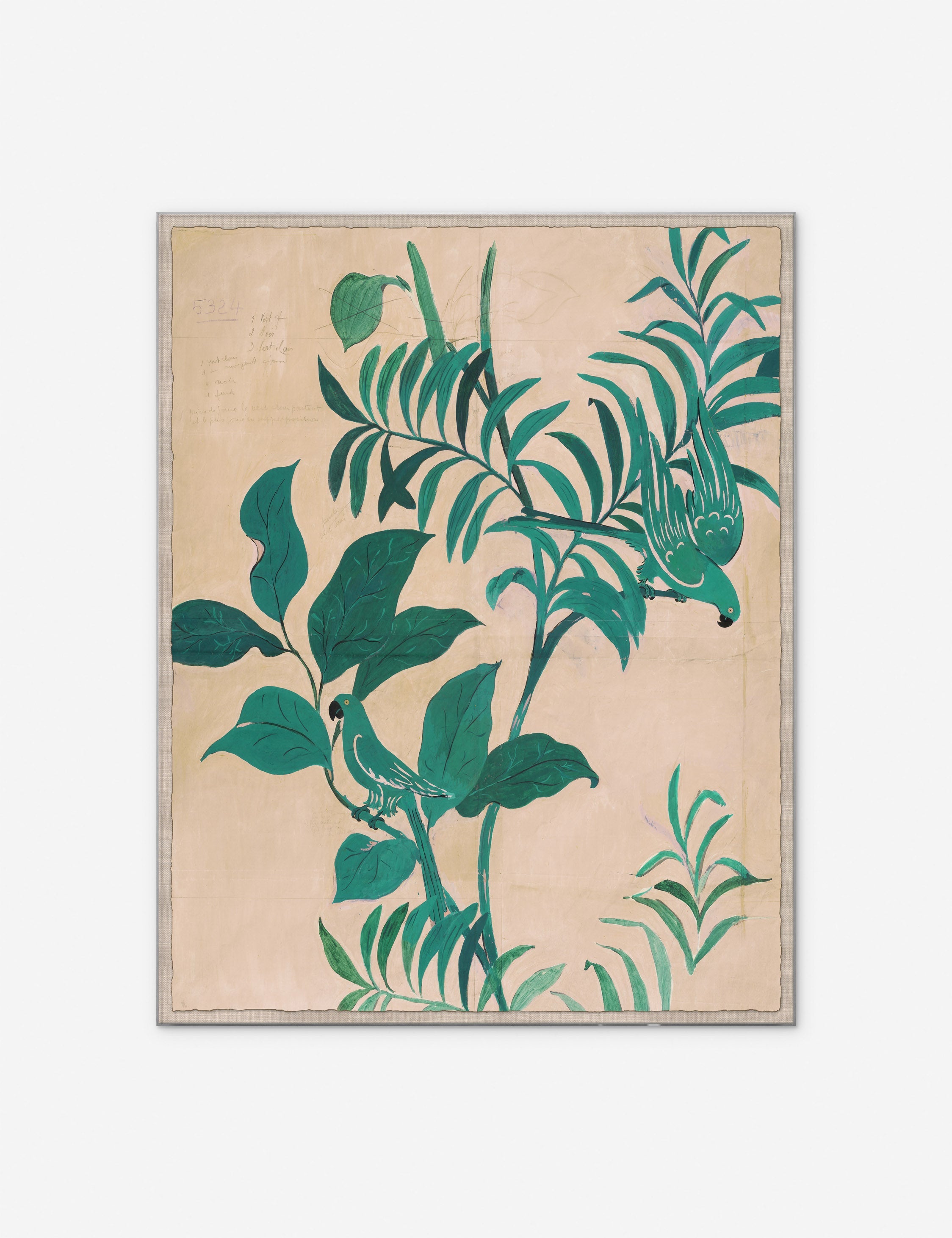 Lulu and Georgia - Birds Print by Paule Marrot