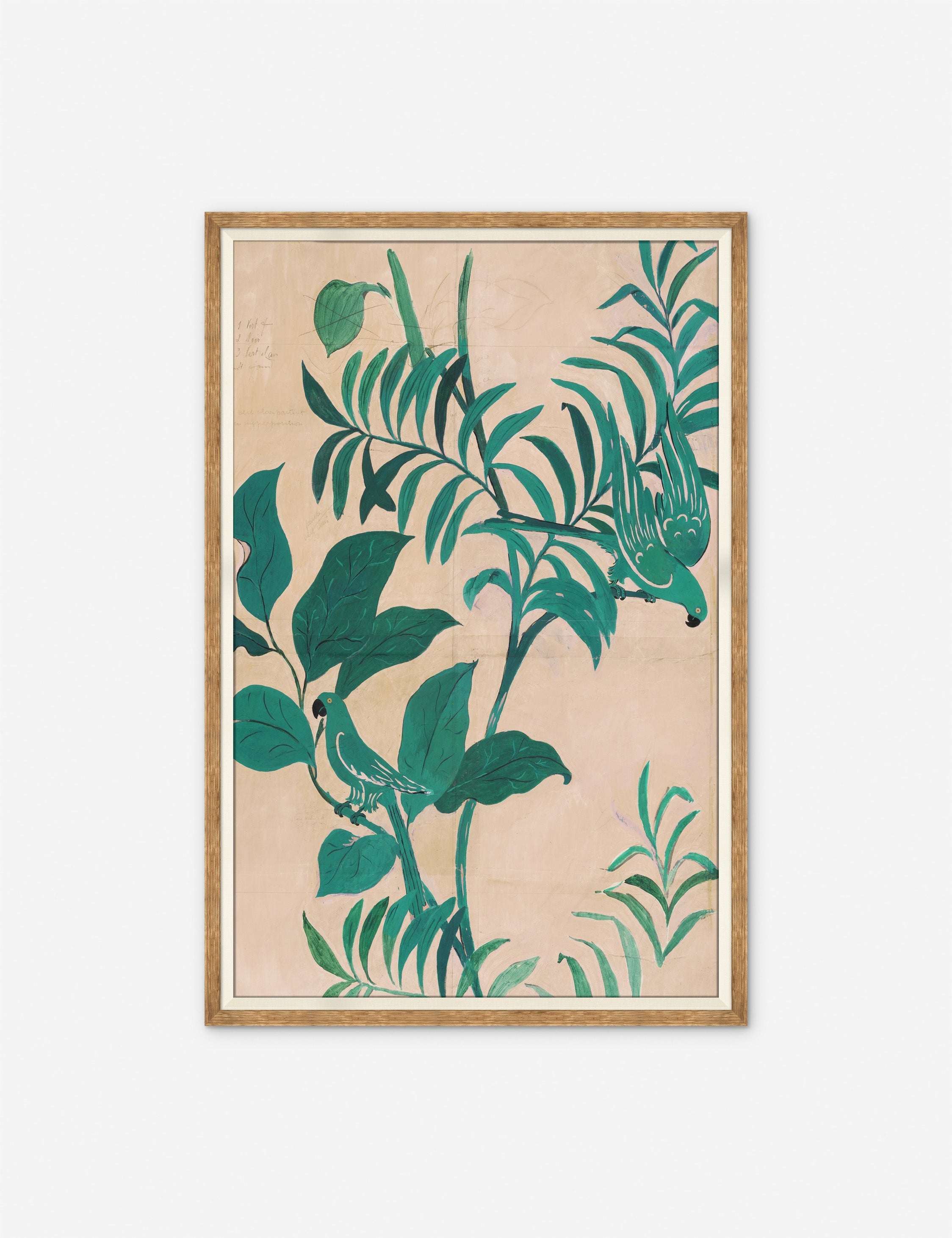 Lulu and Georgia - Birds Print by Paule Marrot