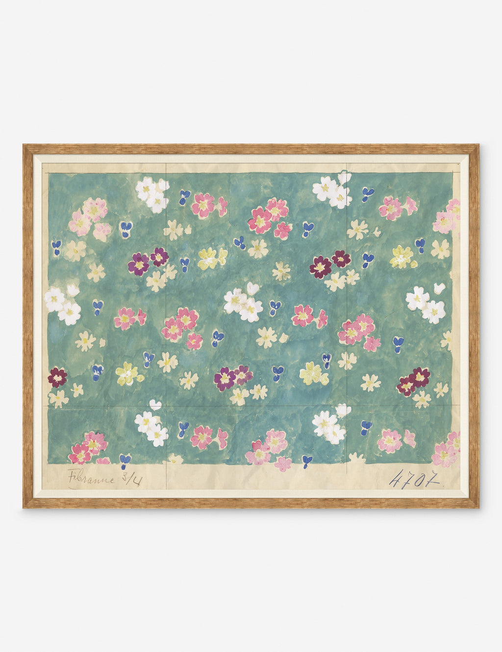 Lulu and Georgia - Flower Field Print by Paule Marrot