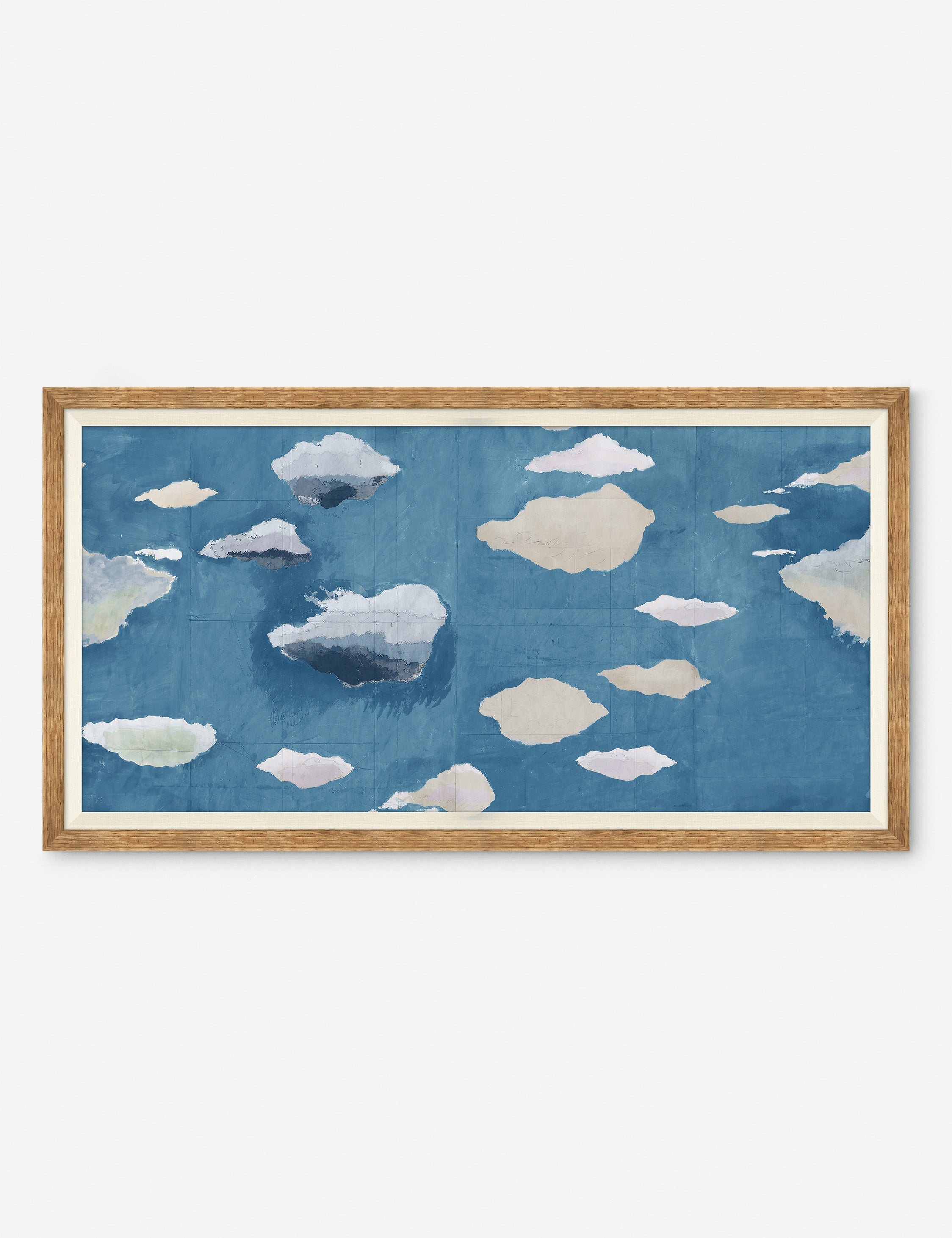 Lulu and Georgia - Cloudscape Print by Paule Marrot