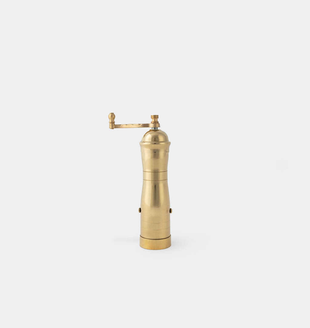 Amber Interiors - 8" Athena Brass Pepper Mill