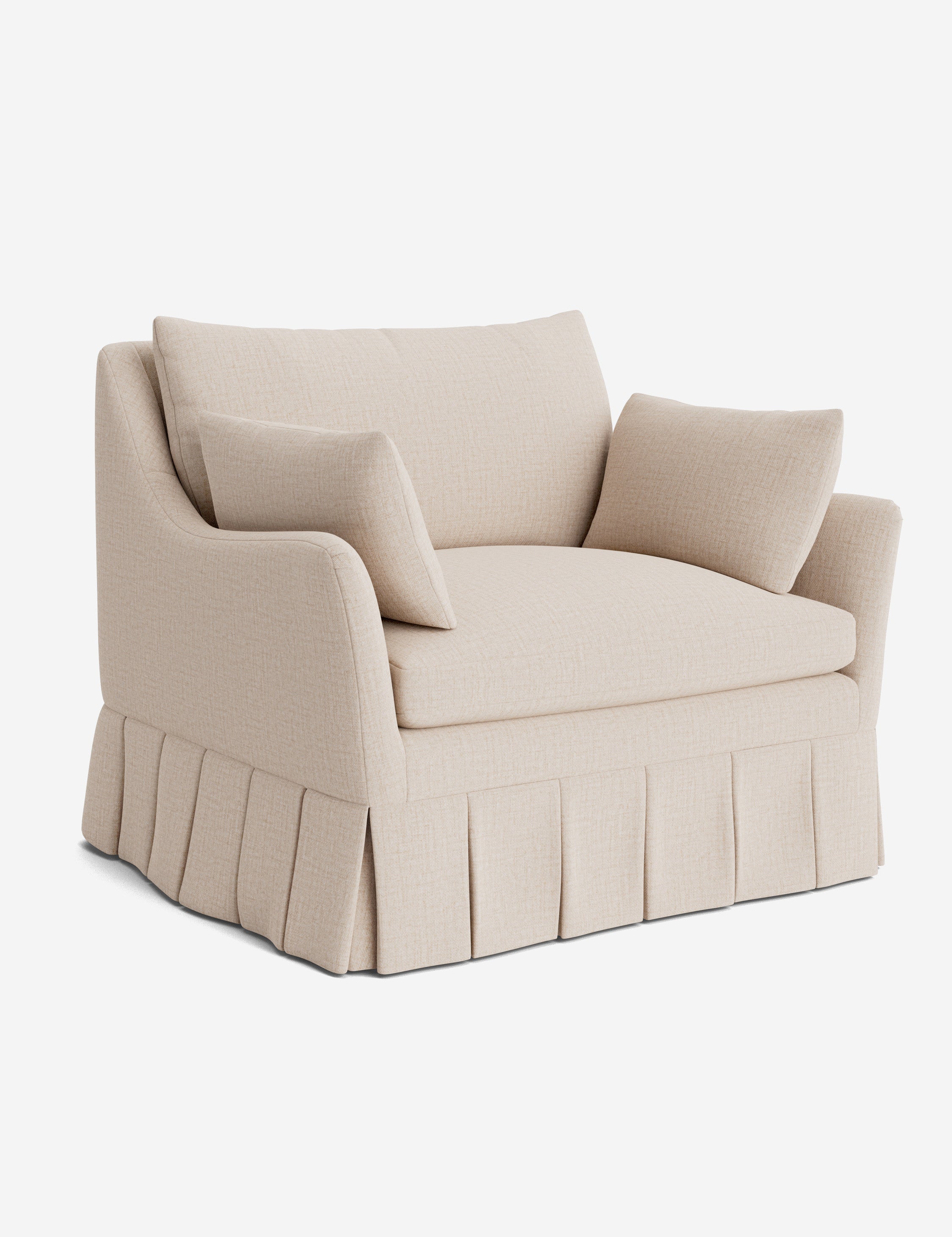 Lulu and Georgia - Portola Pleated Accent Chair