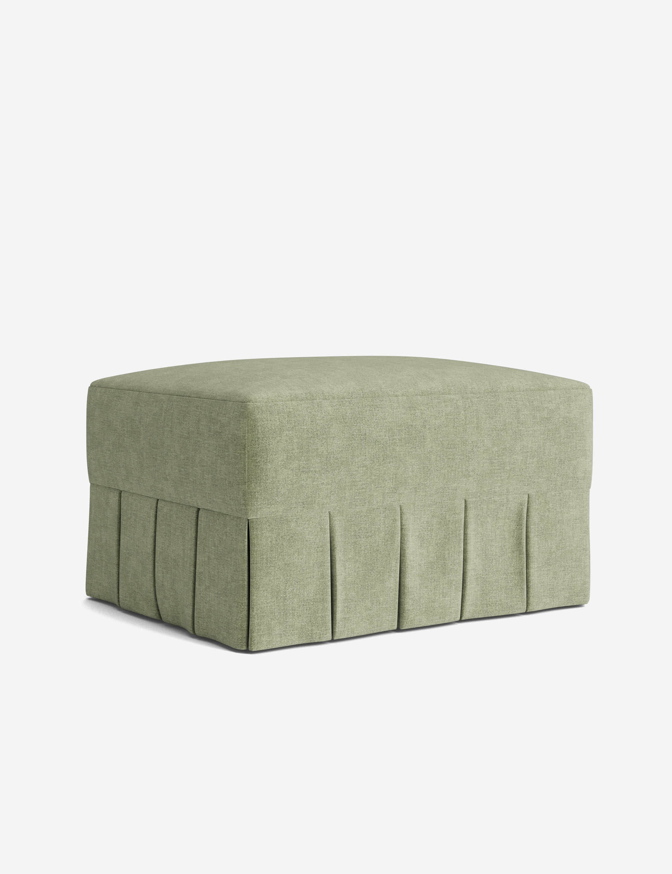 Lulu and Georgia - Portola Pleated Ottoman