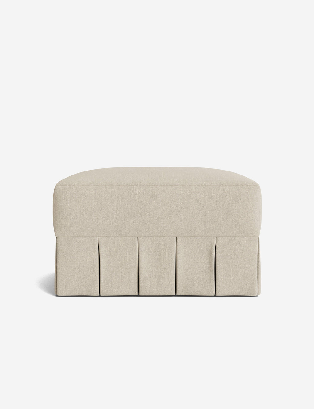 Lulu and Georgia - Portola Pleated Ottoman