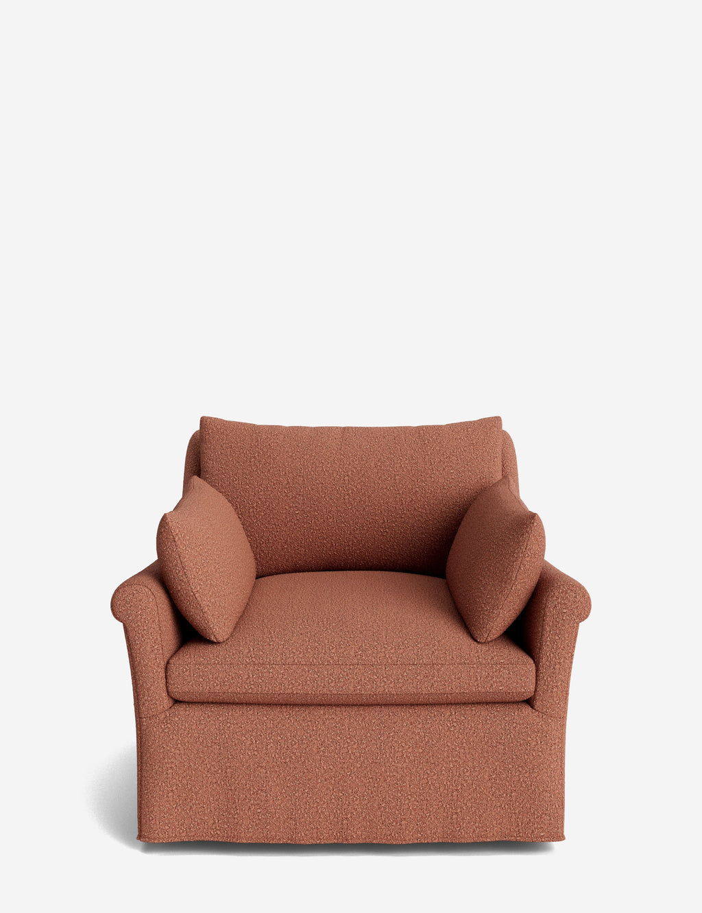 Lulu and Georgia - Portola Rolled Arm Luxe Depth Slipcover Chair