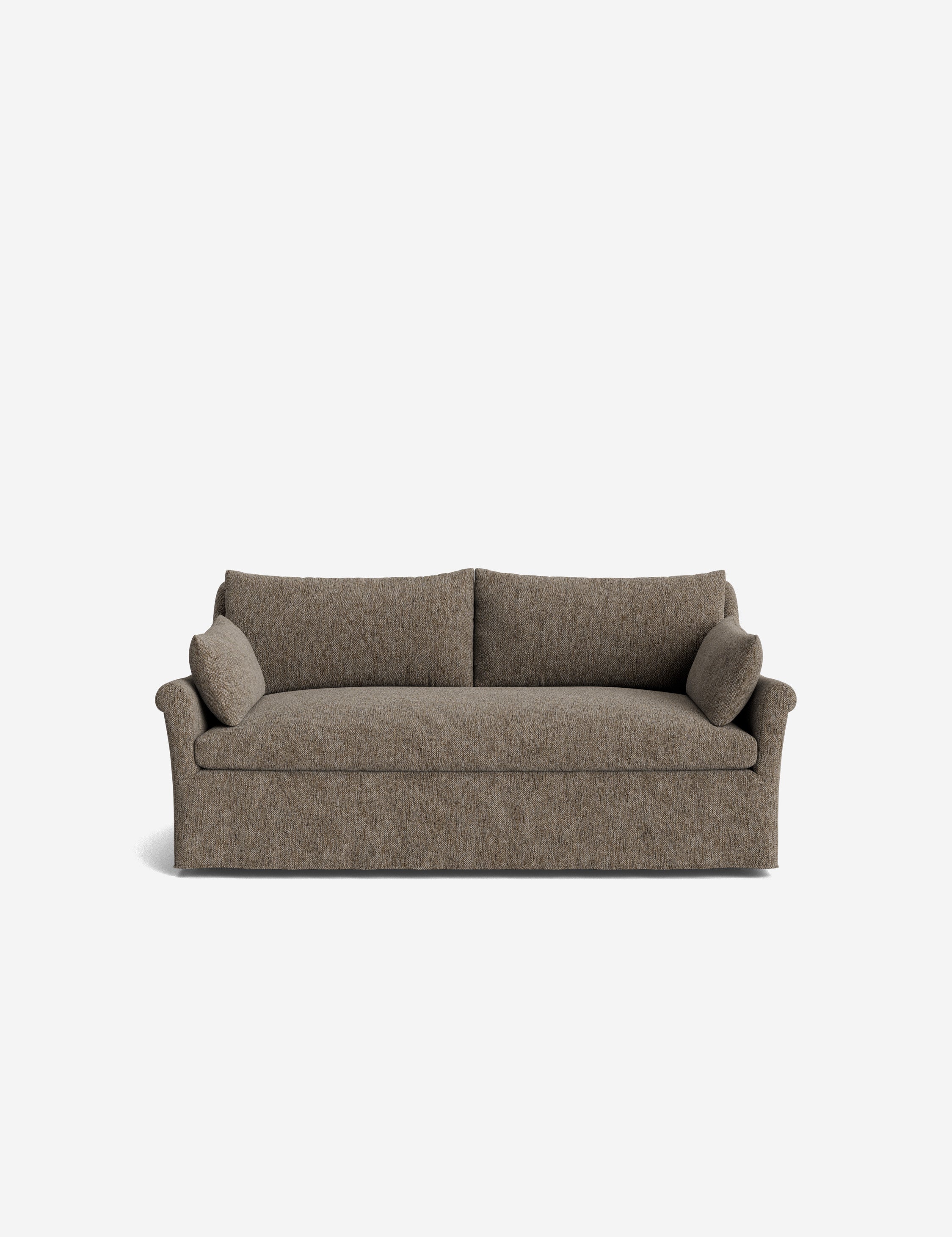 Lulu and Georgia - Portola Rolled Arm Luxe Depth Slipcover Sofa