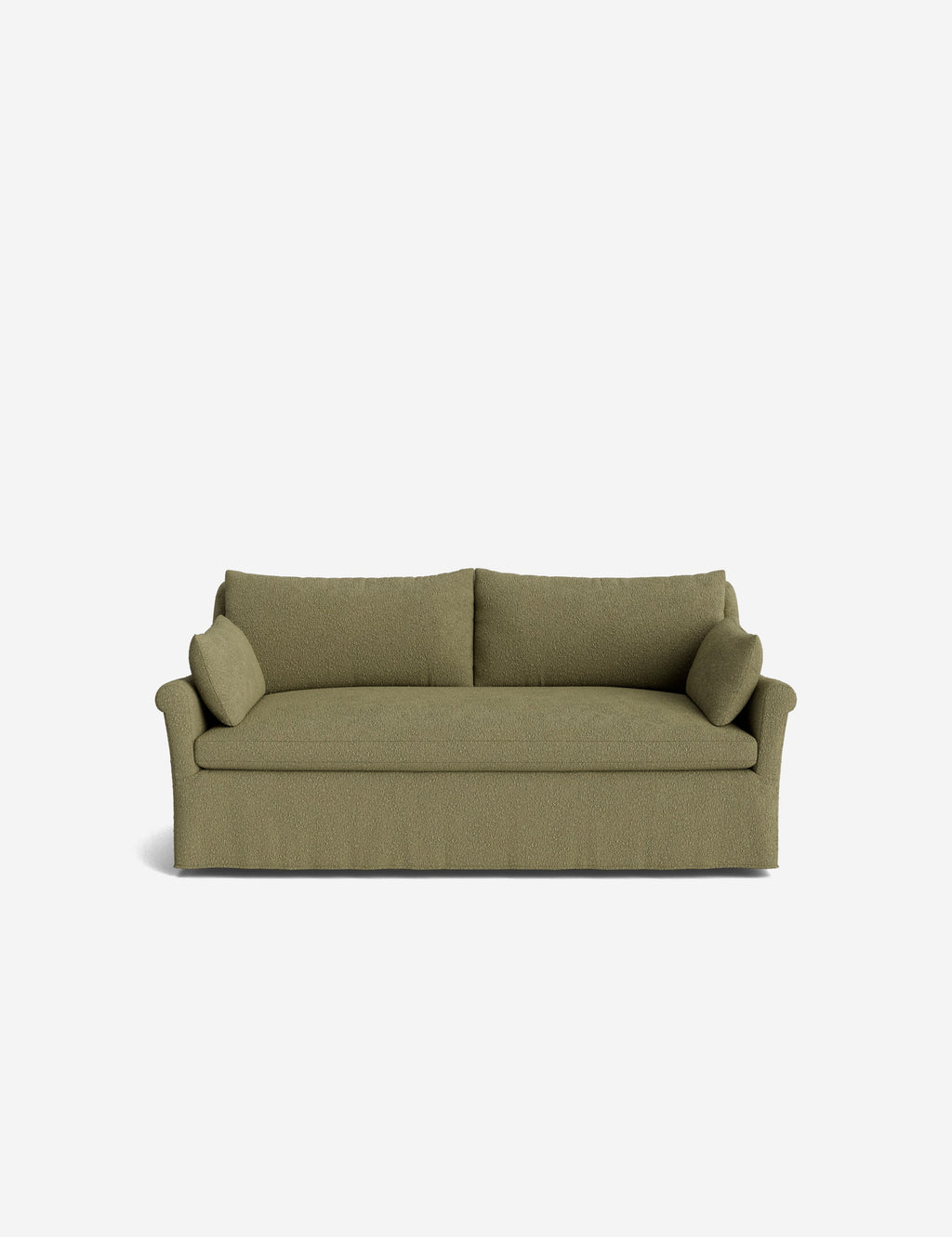 Lulu and Georgia - Portola Rolled Arm Luxe Depth Slipcover Sofa