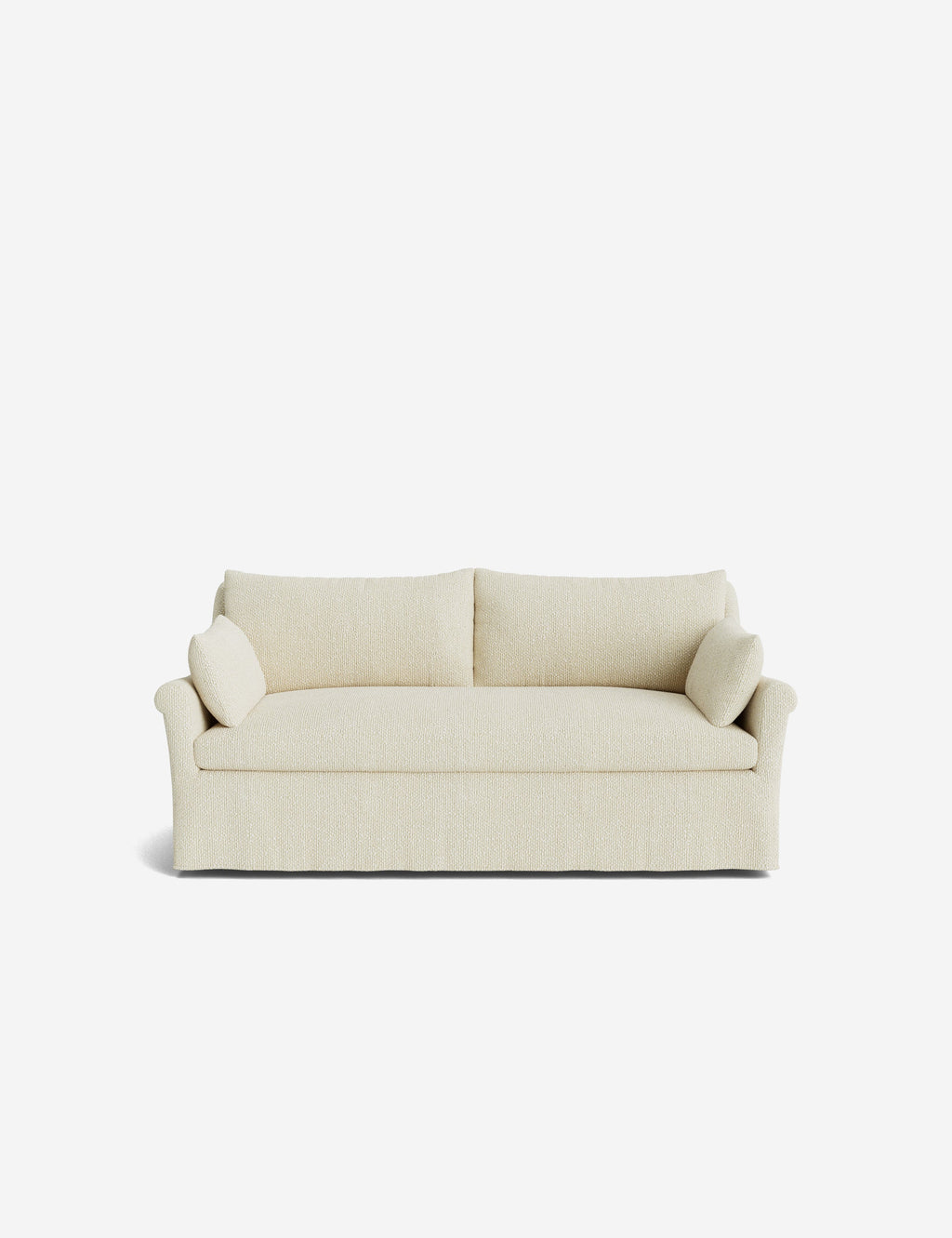 Lulu and Georgia - Portola Rolled Arm Luxe Depth Slipcover Sofa