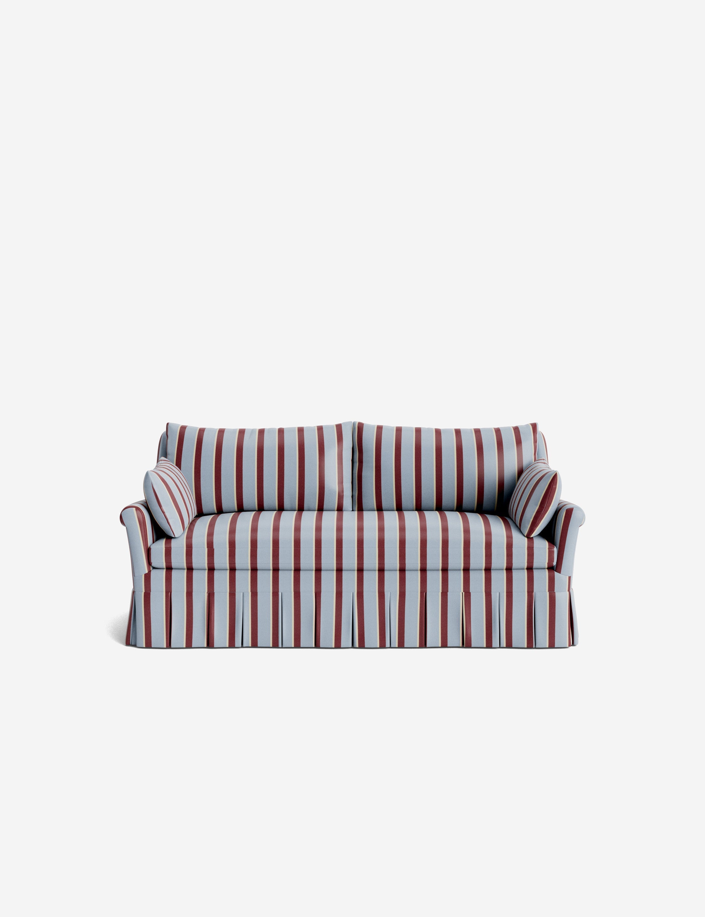 Lulu and Georgia - Portola Rolled Arm Pleated Sofa