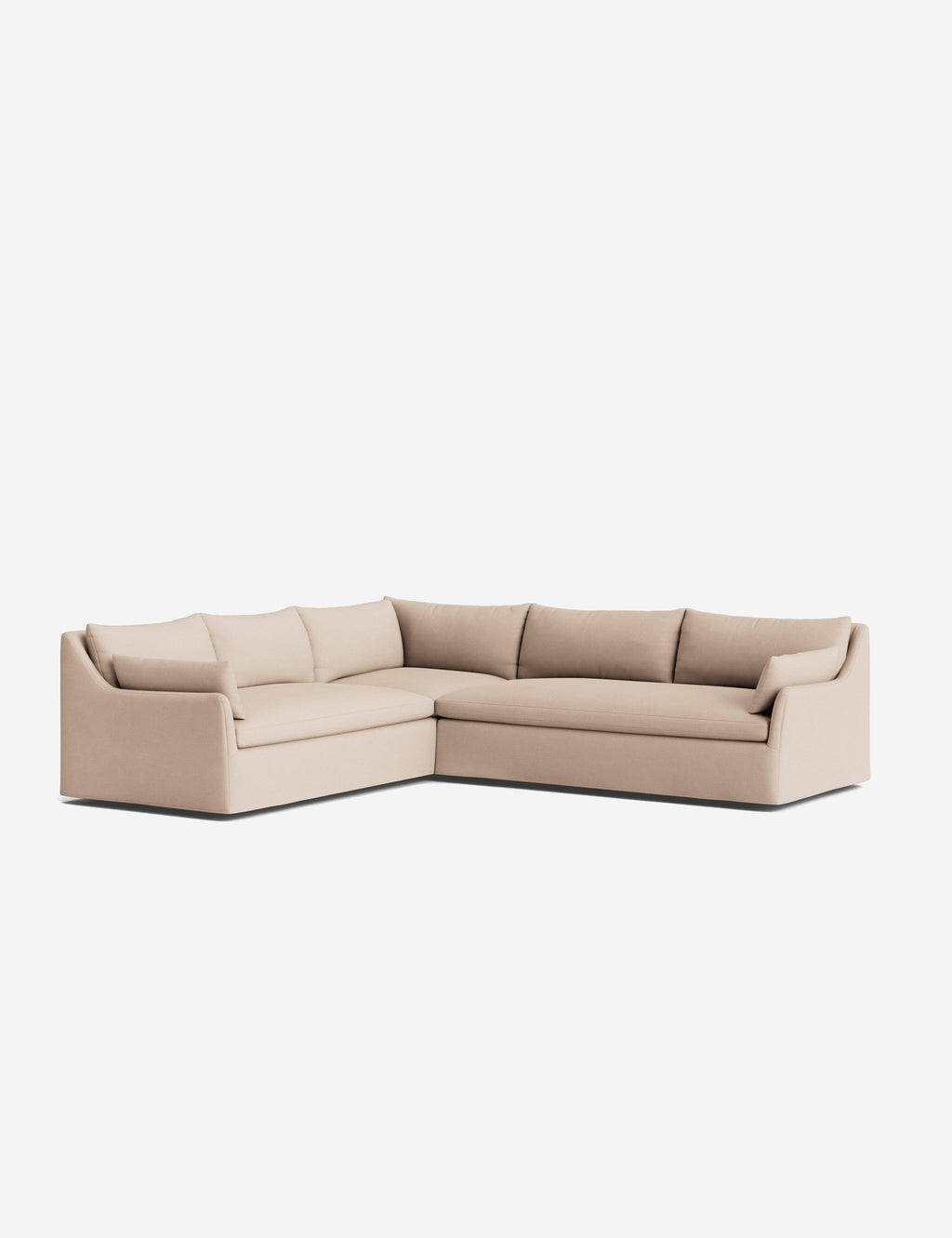 Lulu and Georgia - Portola Luxe Depth Slipcover Corner Sectional Sofa