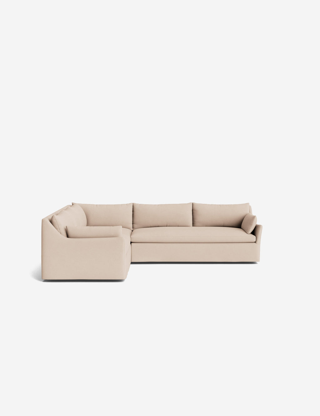 Lulu and Georgia - Portola Luxe Depth Slipcover Corner Sectional Sofa
