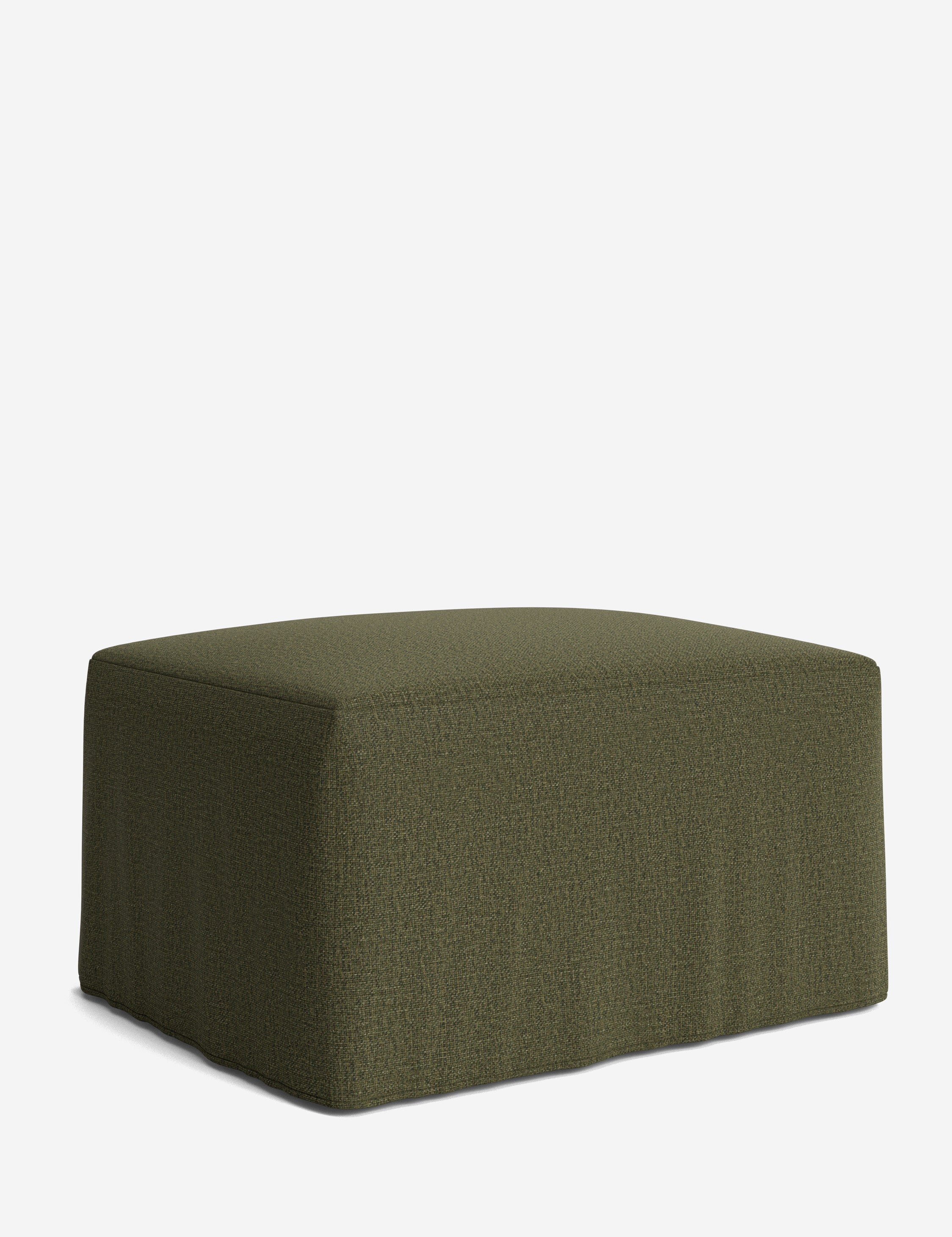 Lulu and Georgia - Portola Slipcover Ottoman