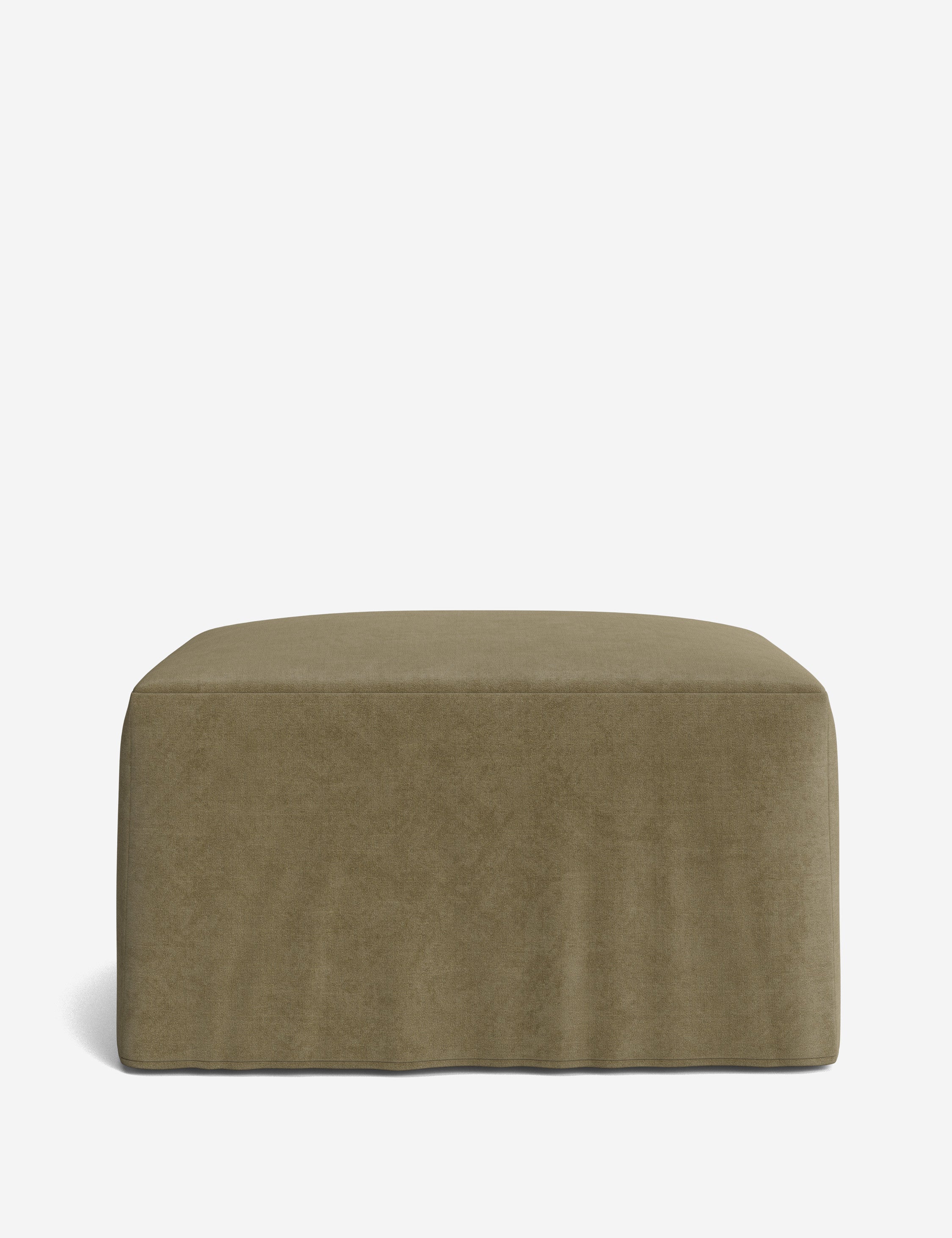 Lulu and Georgia - Portola Slipcover Ottoman