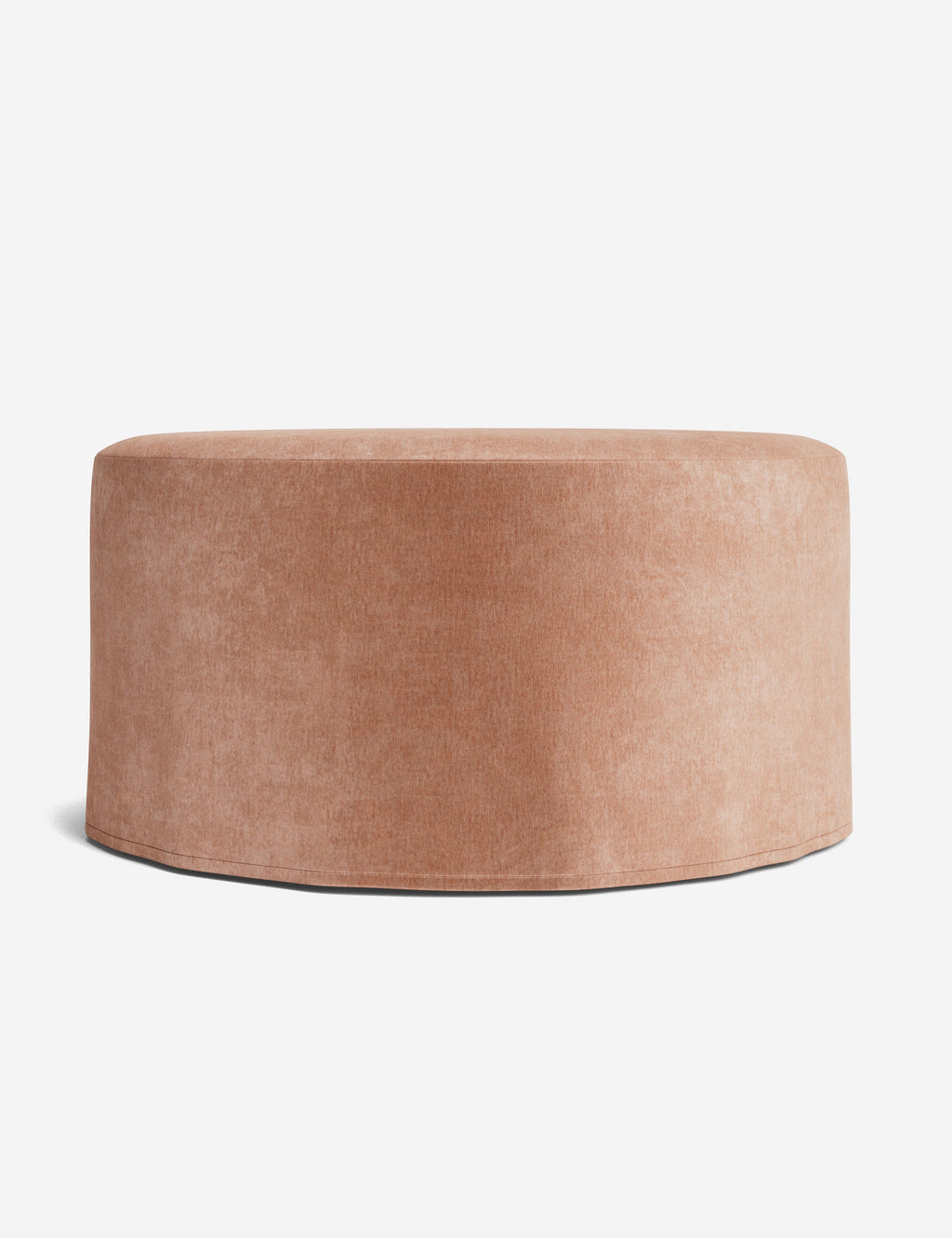 Lulu and Georgia - Portola Slipcover Round Ottoman