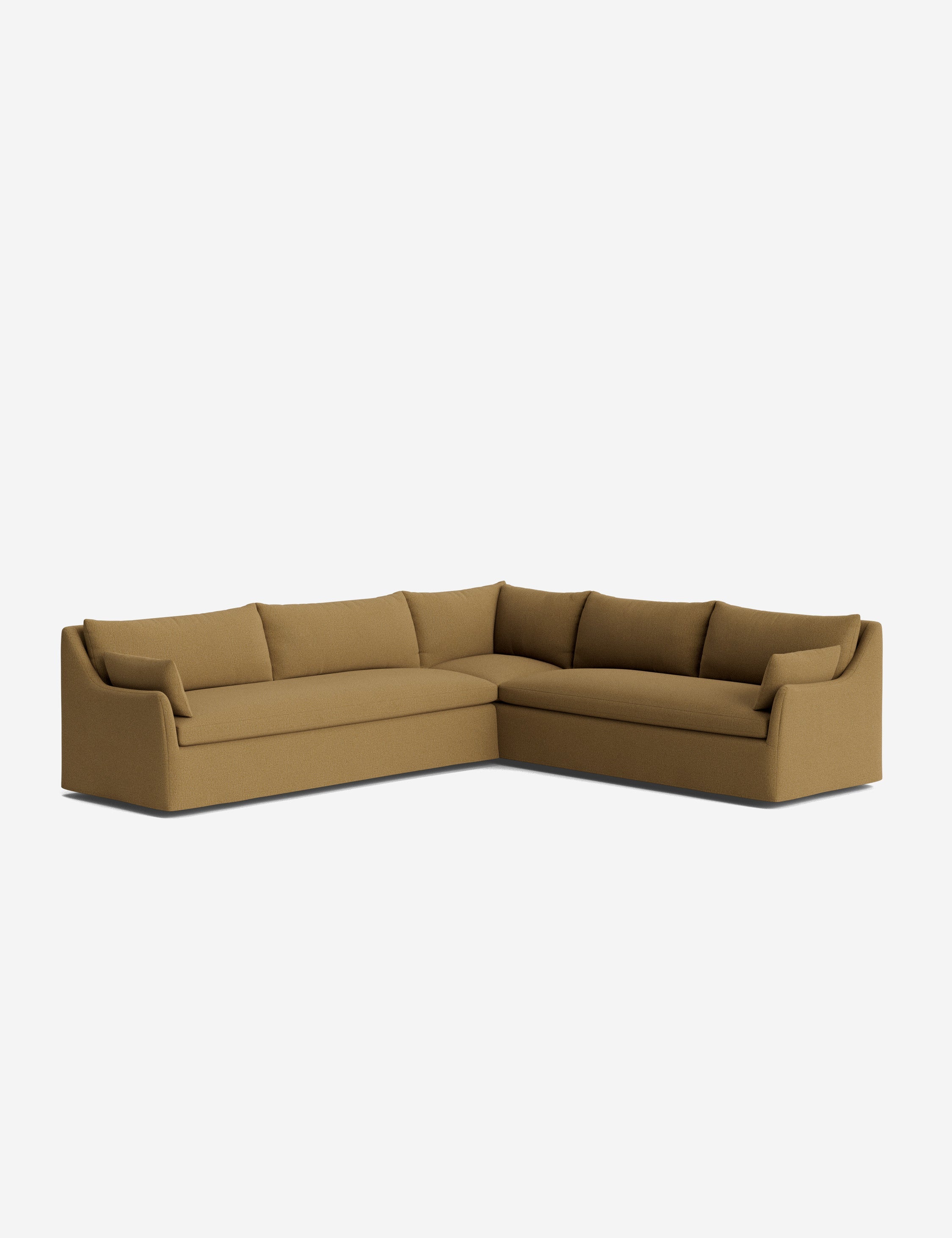Lulu and Georgia - Portola Slipcover Corner Sectional Sofa