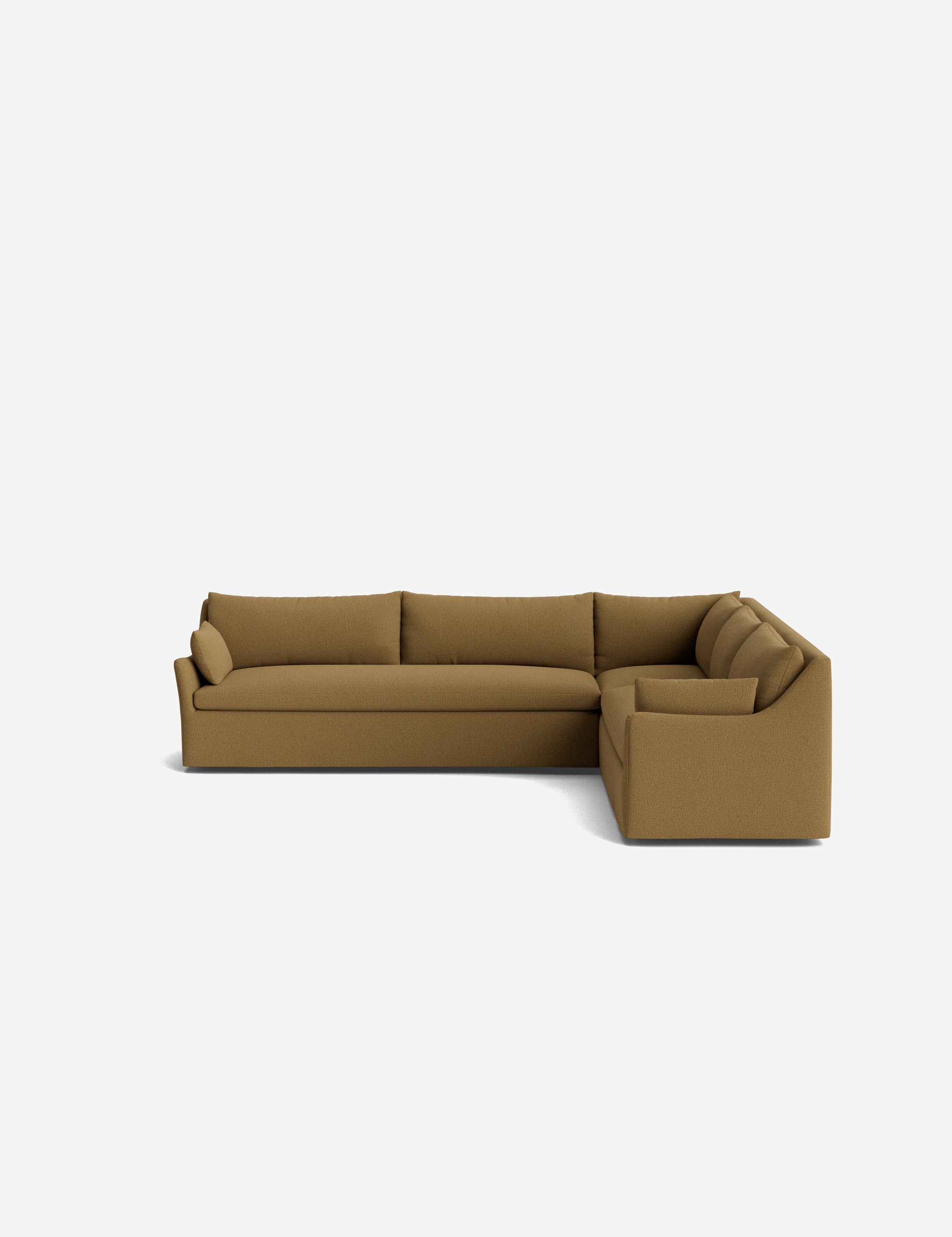 Lulu and Georgia - Portola Slipcover Corner Sectional Sofa