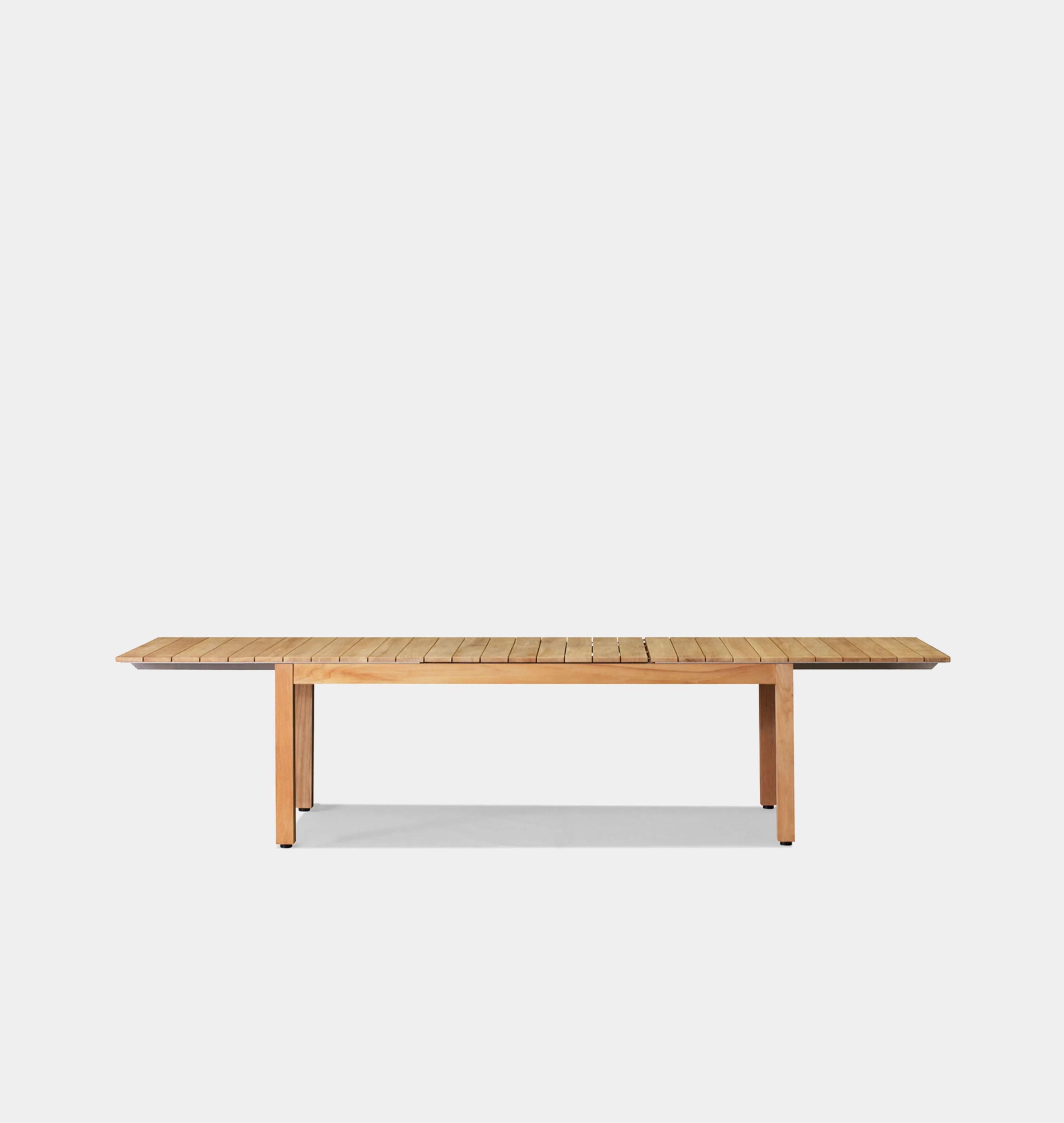 Amber Interiors - Pacific Outdoor Teak Extendable Dining Table