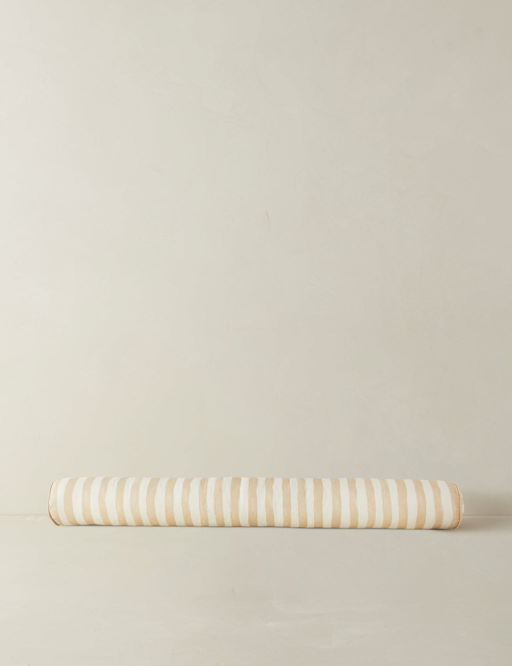 Lulu and Georgia - Painterly Stripe Linen Long Bolster Pillow by Sarah Sherman Samuel