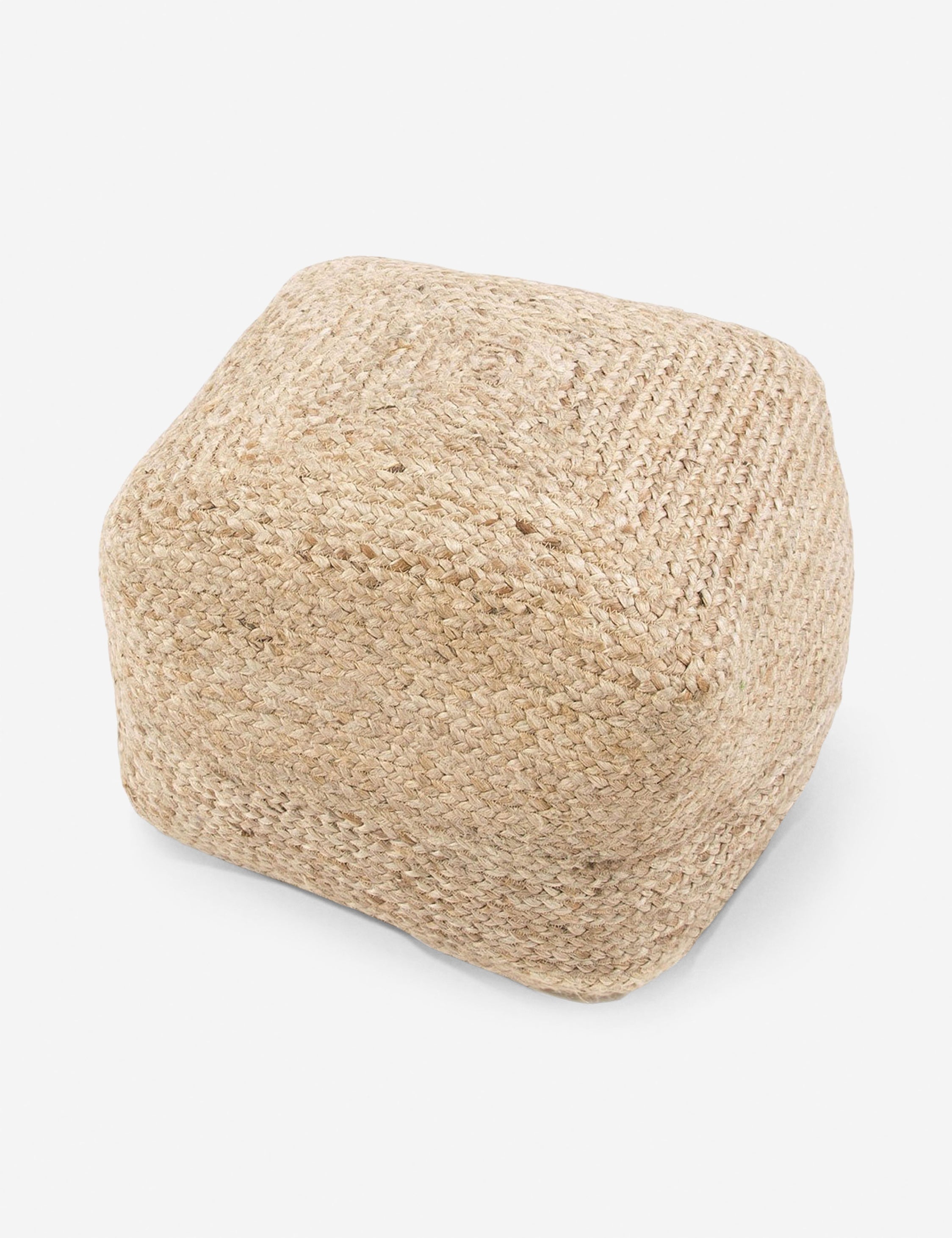 Lulu and Georgia - Patan Square Pouf, Natural