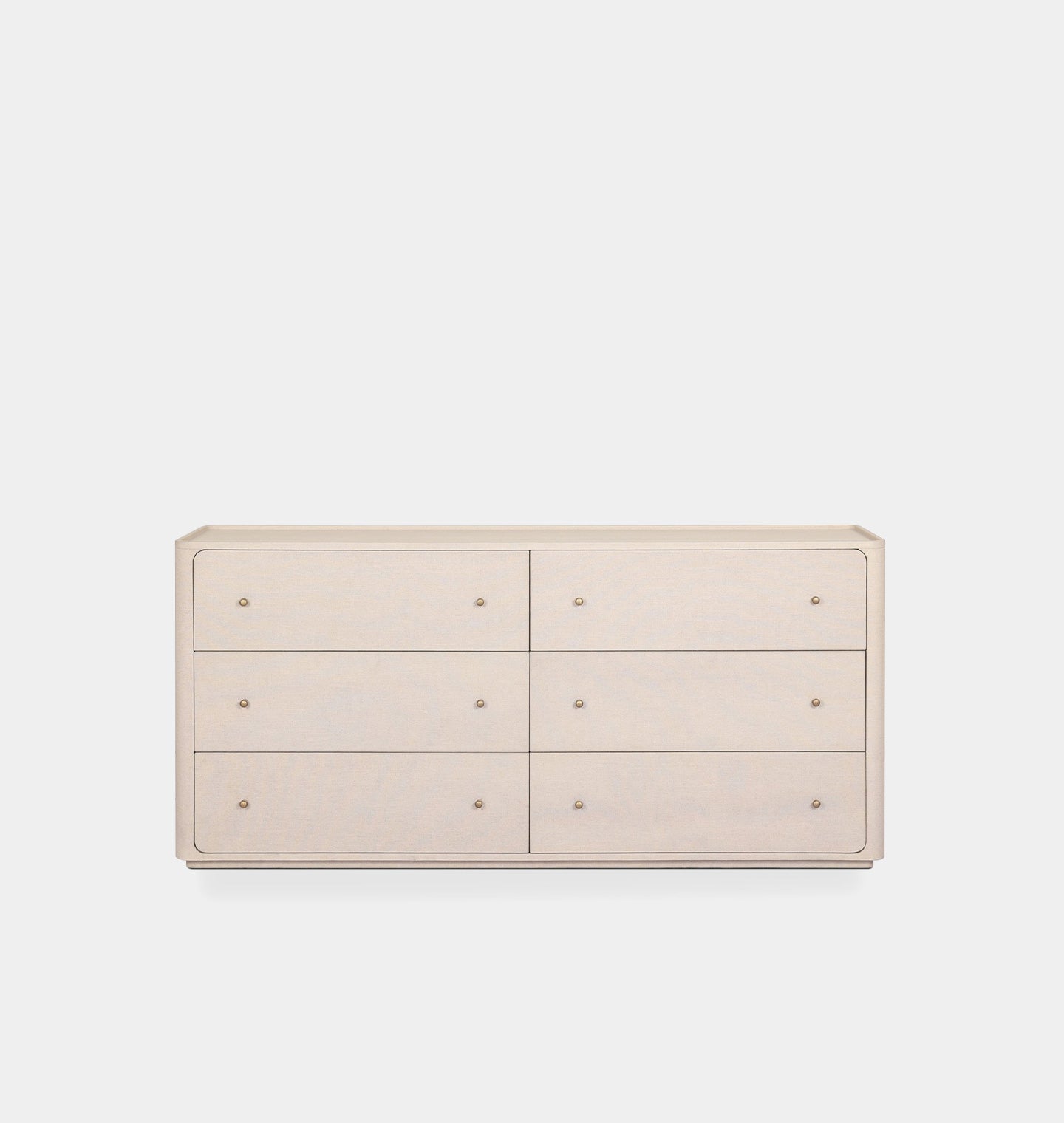 Amber Interiors - Paula 6 Drawer Dresser