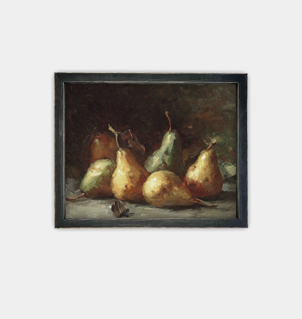 Amber Interiors - Pears Framed Print
