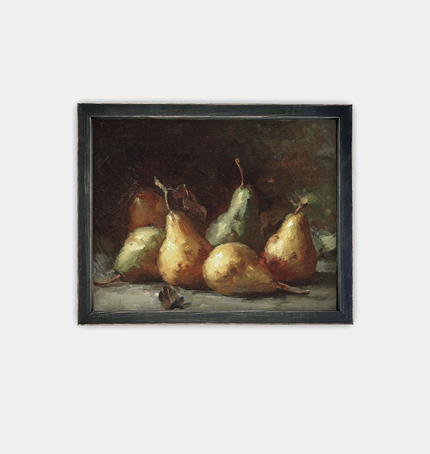 Amber Interiors - Pears Framed Print