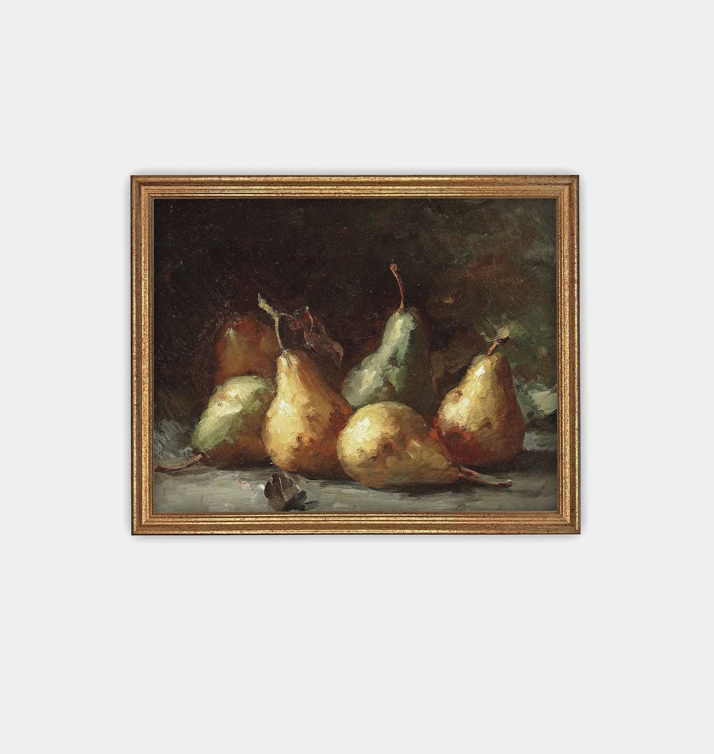 Amber Interiors - Pears Framed Print
