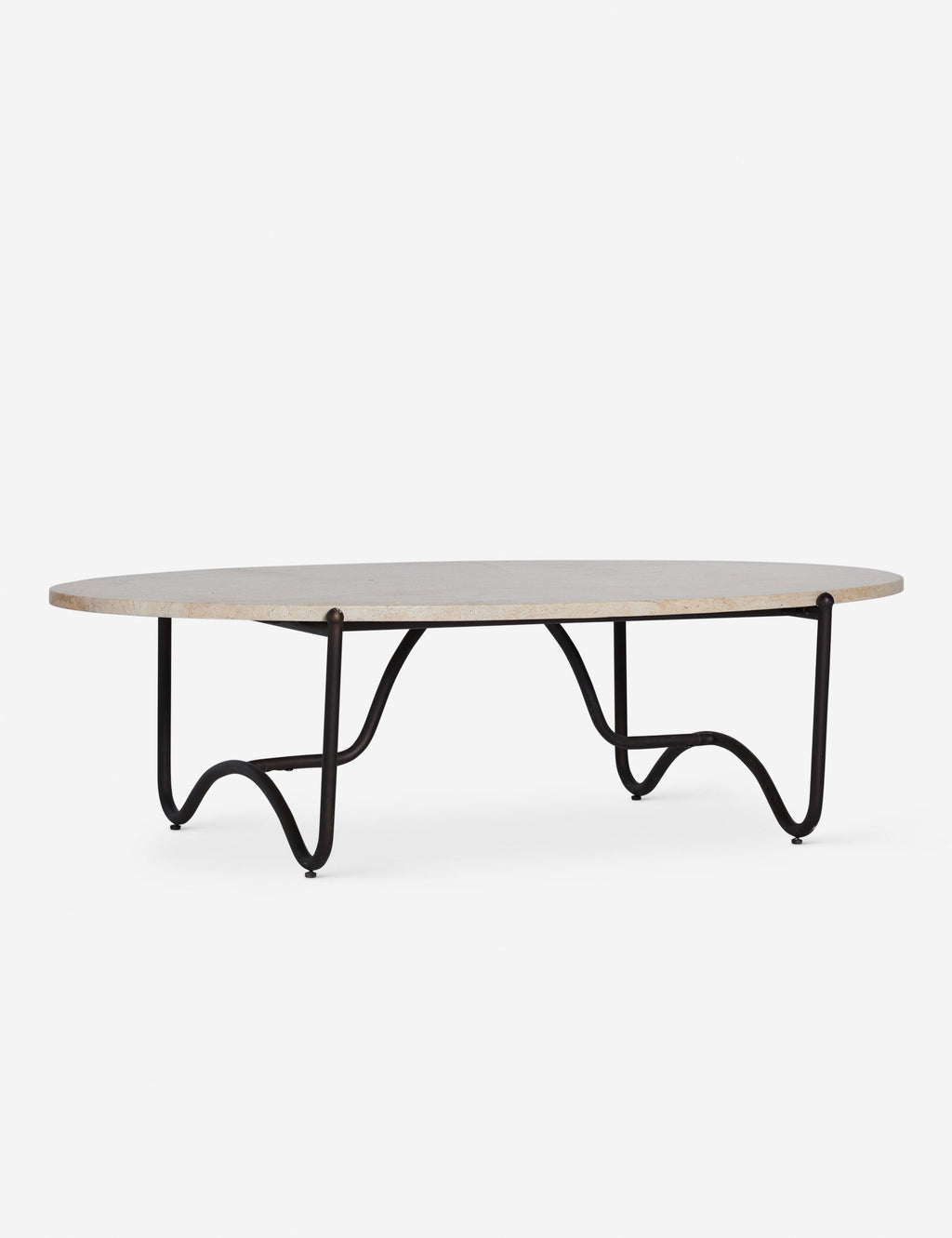 Lulu and Georgia - Peggy Outdoor Oval Coffee Table by Sarah Sherman Samuel
