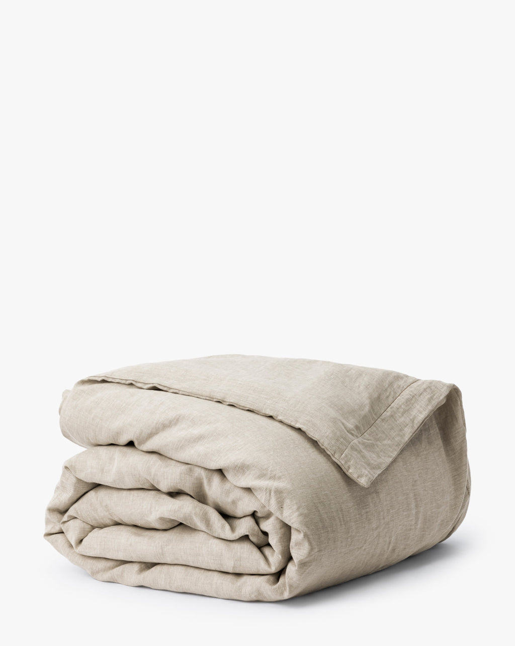McGee & Co - Penelope Beige Linen Duvet Cover