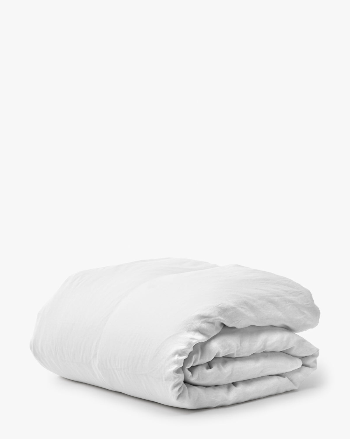 McGee & Co - Penelope White Linen Duvet Cover