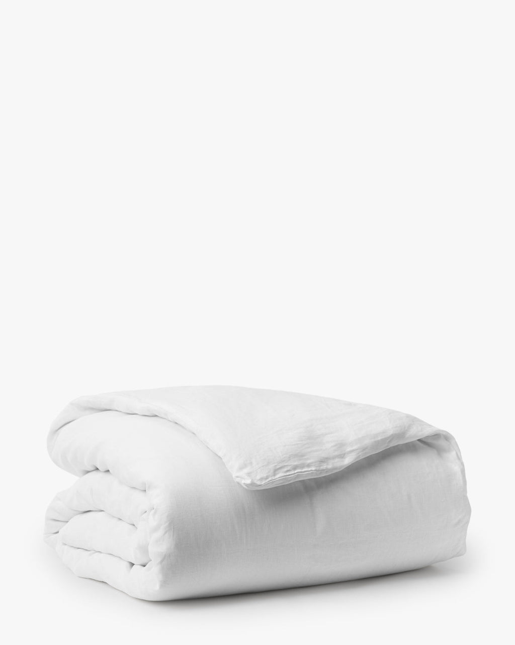 McGee & Co - Penelope White Linen Duvet Cover
