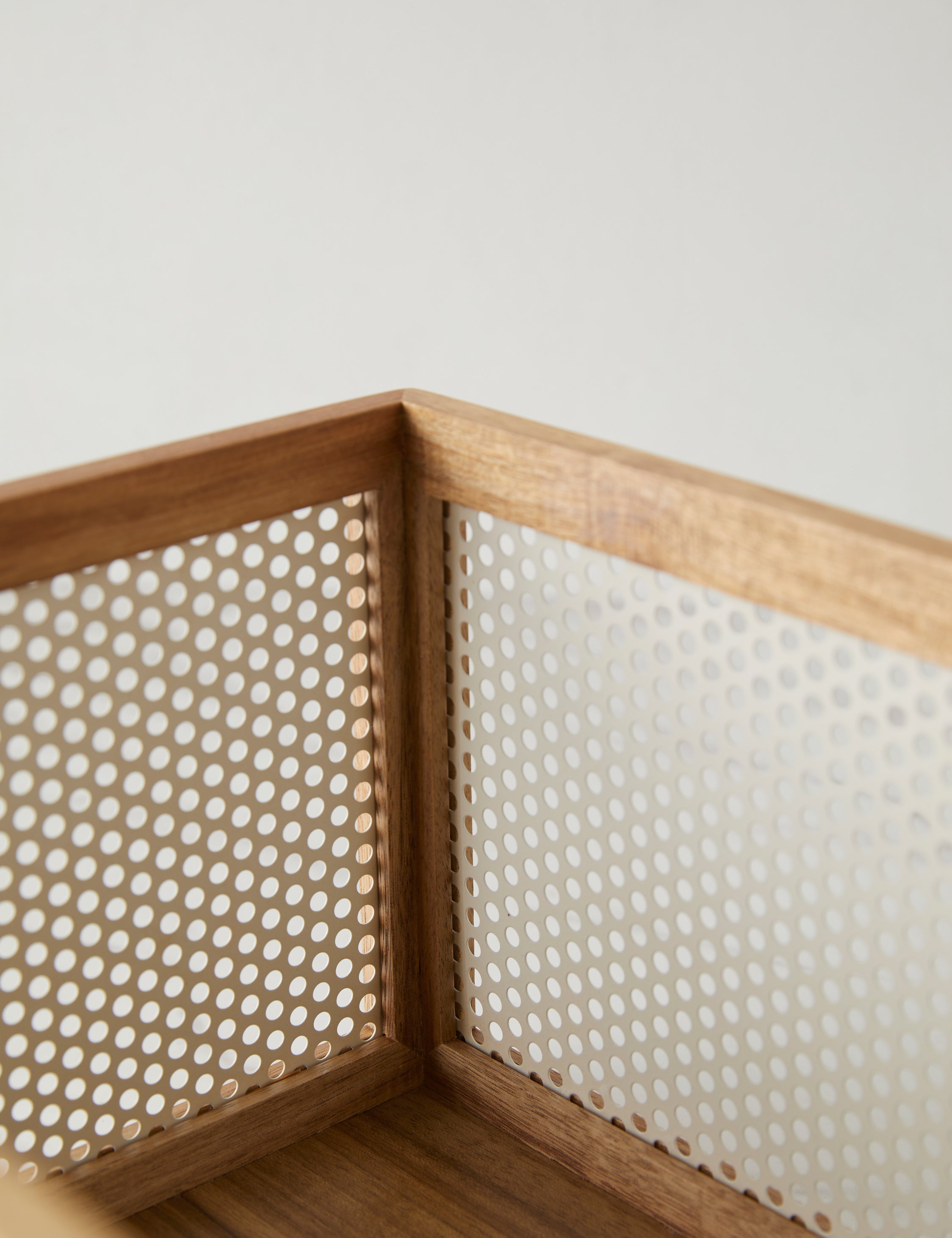 Lulu and Georgia - Perforated Acacia Basket by NEAT Method