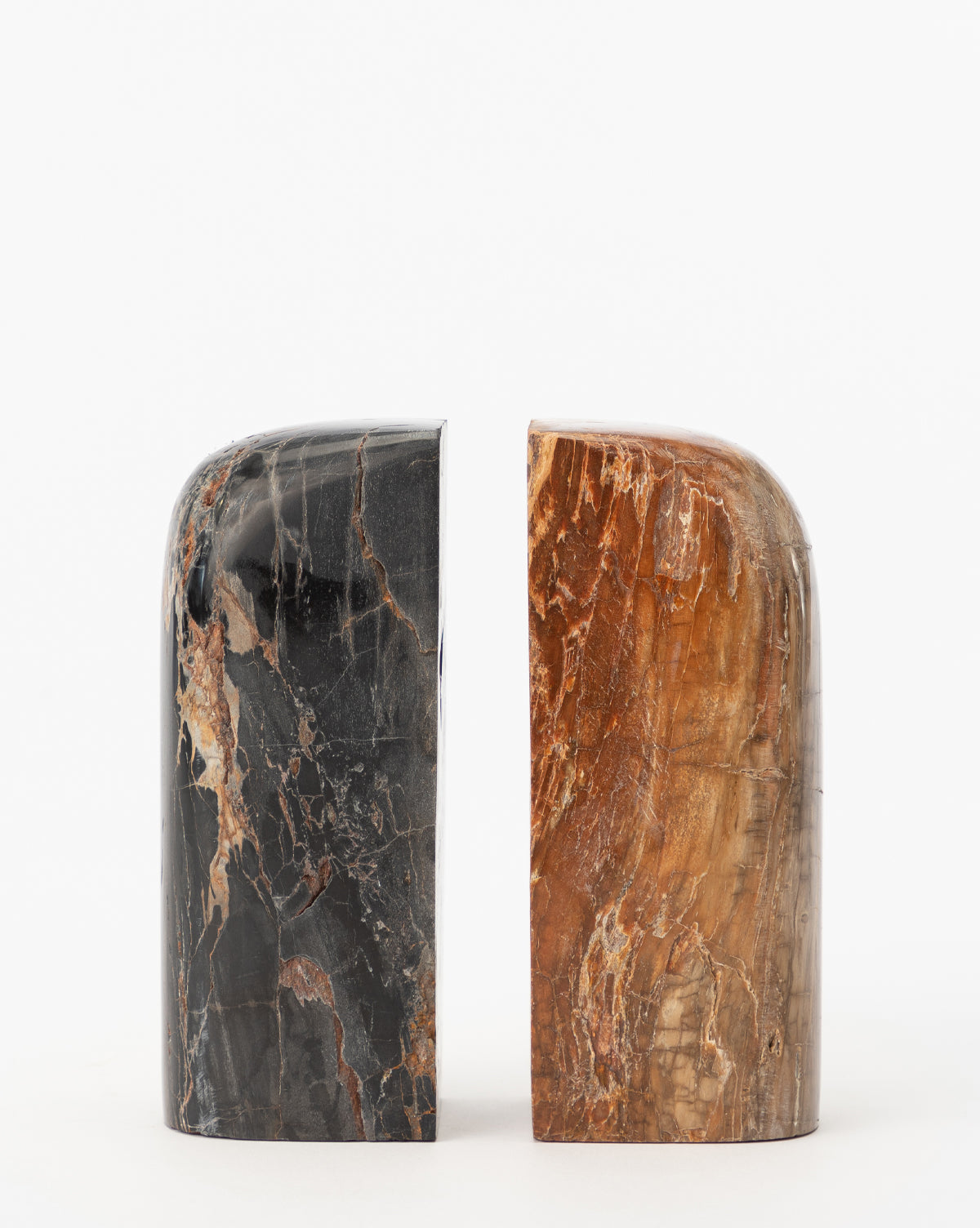 McGee & Co - Petrified Wood Bookends (Set of 2)