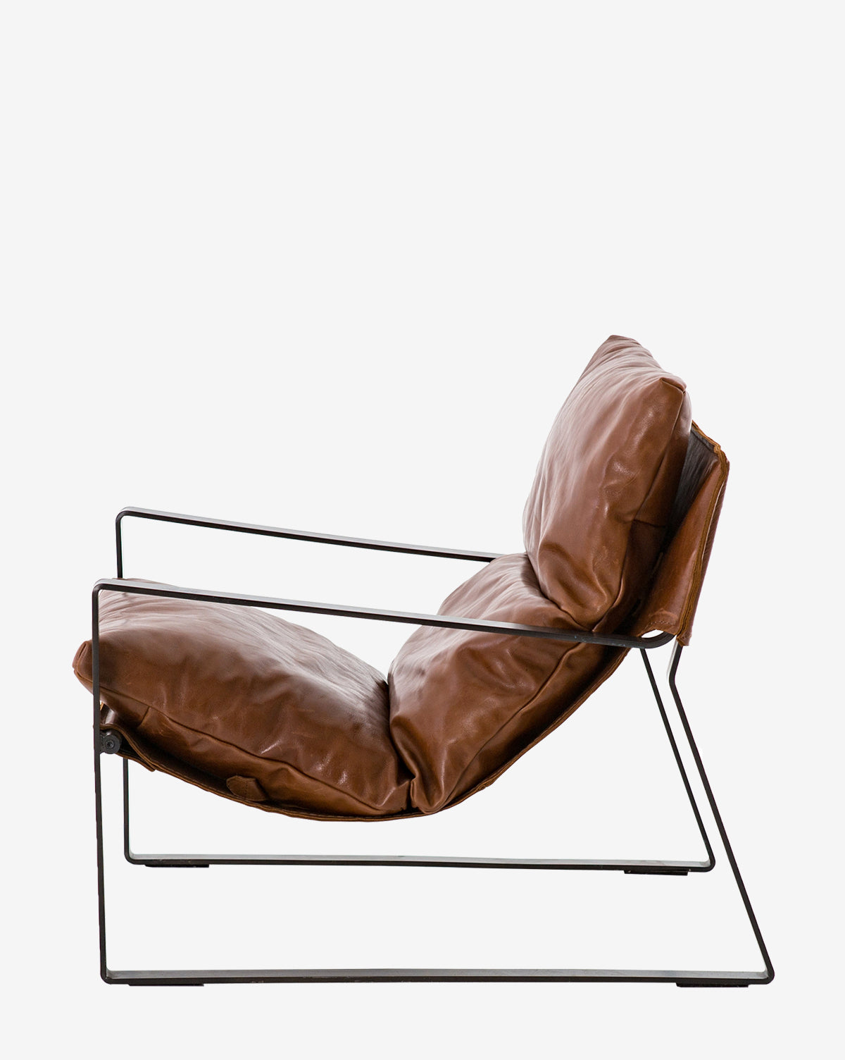 McGee & Co - Peyton Leather Sling Chair