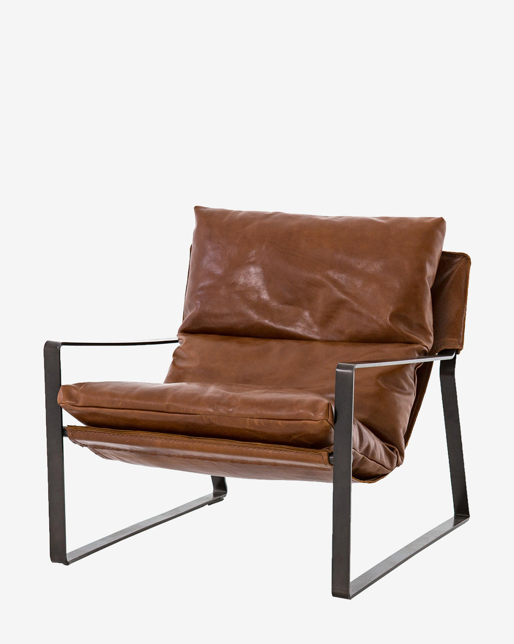 McGee & Co - Peyton Leather Sling Chair